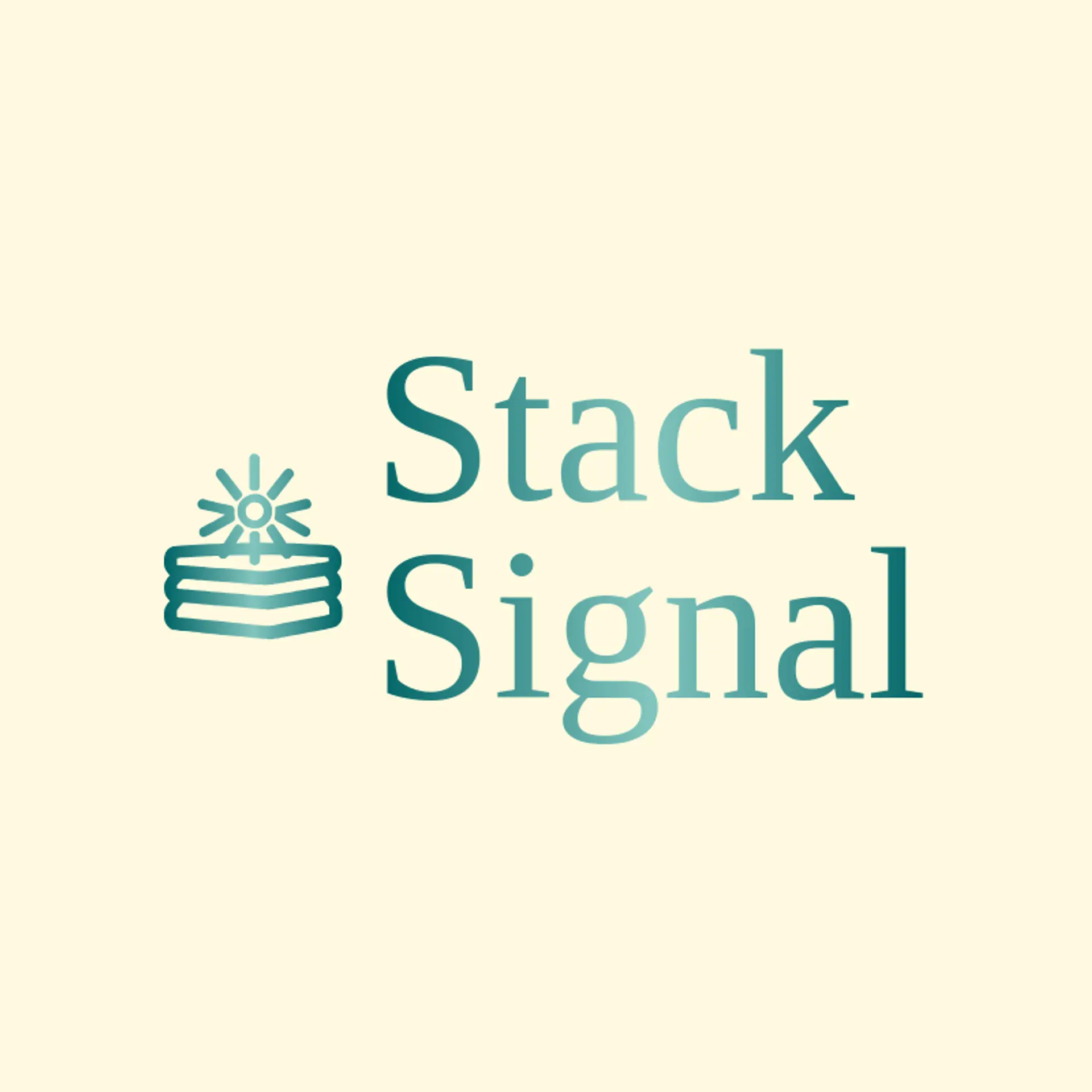 Stack Signal logo for software