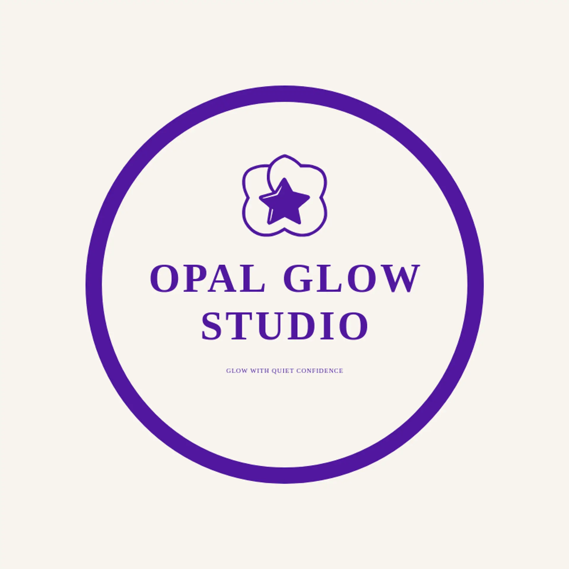 Opal Glow Studio logo for skin