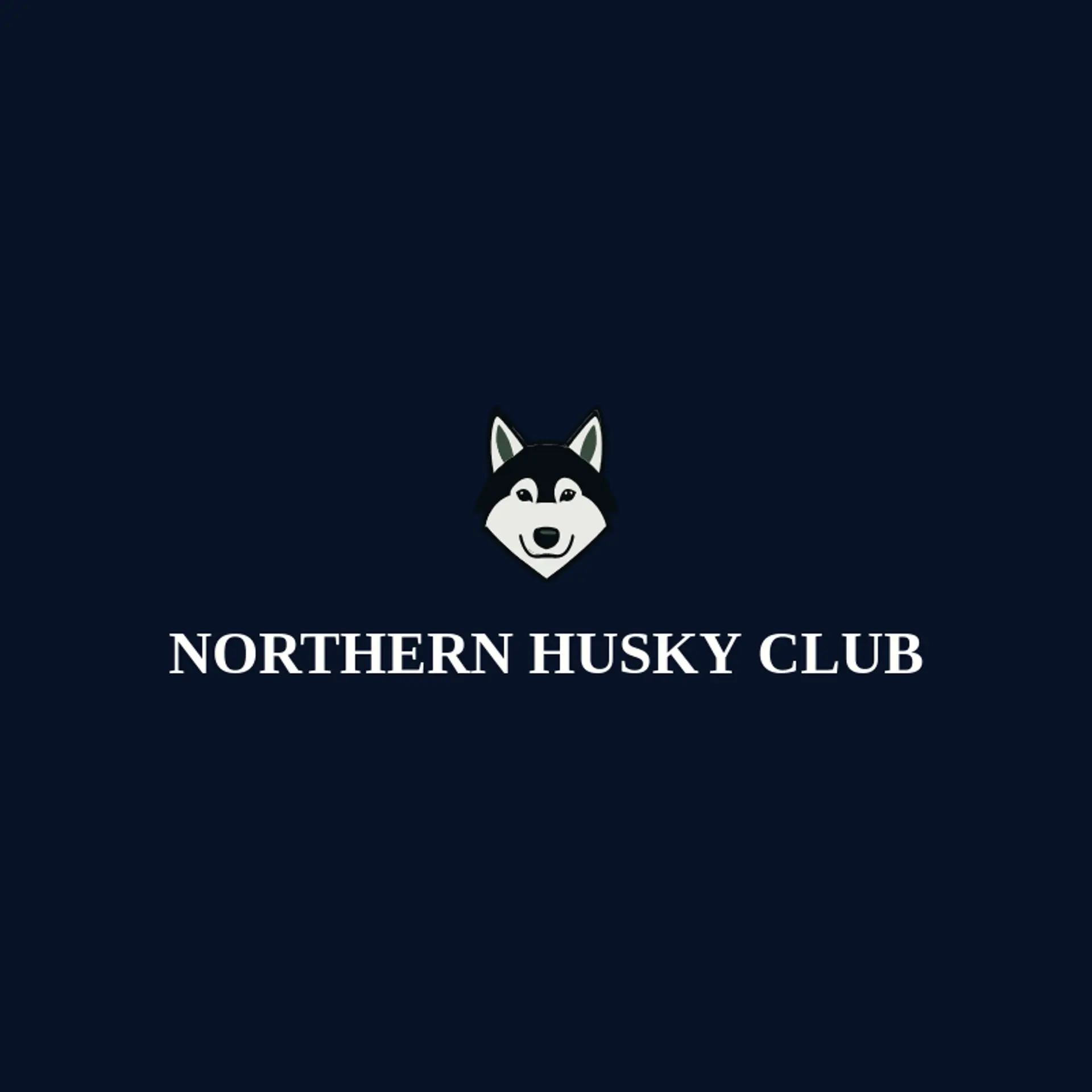 Northern Husky Club logo for husky
