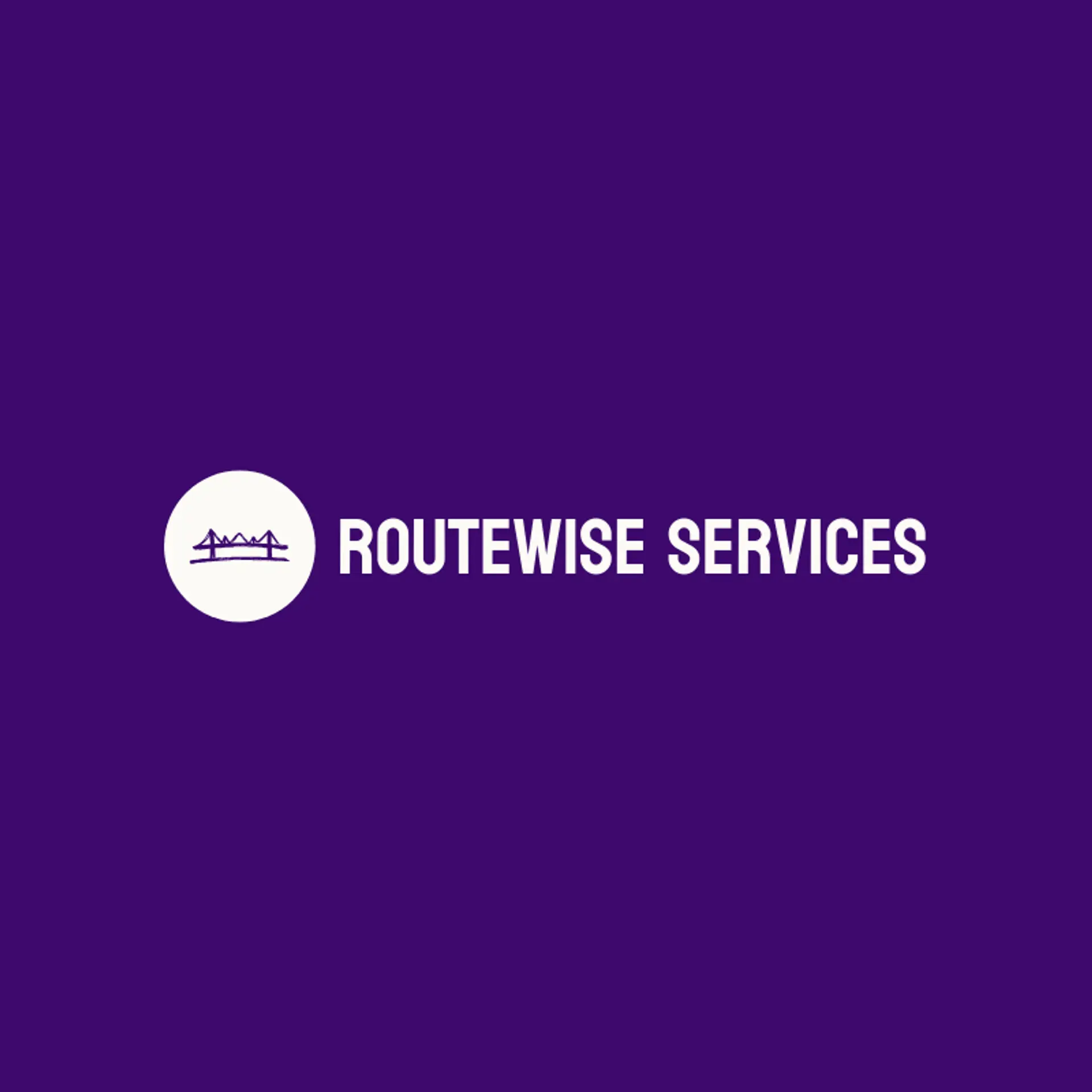 Routewise Services logo for transport
