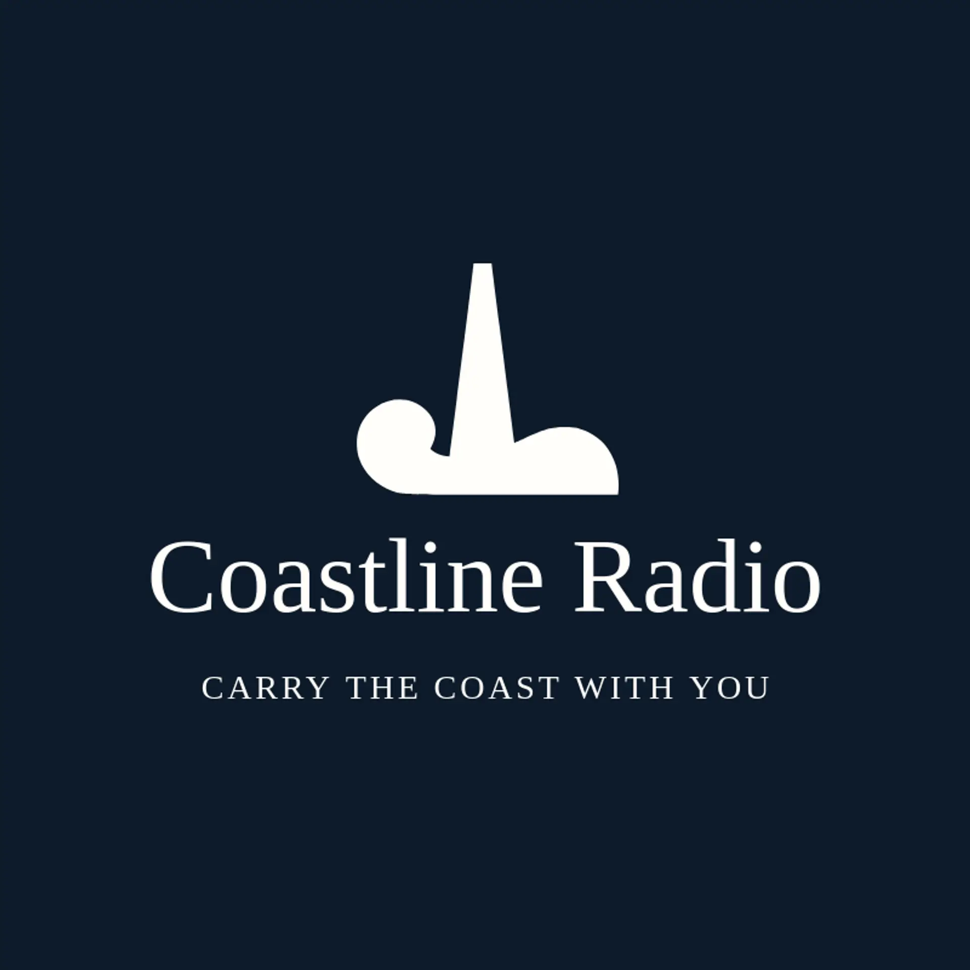 Coastline Radio logo for radio station