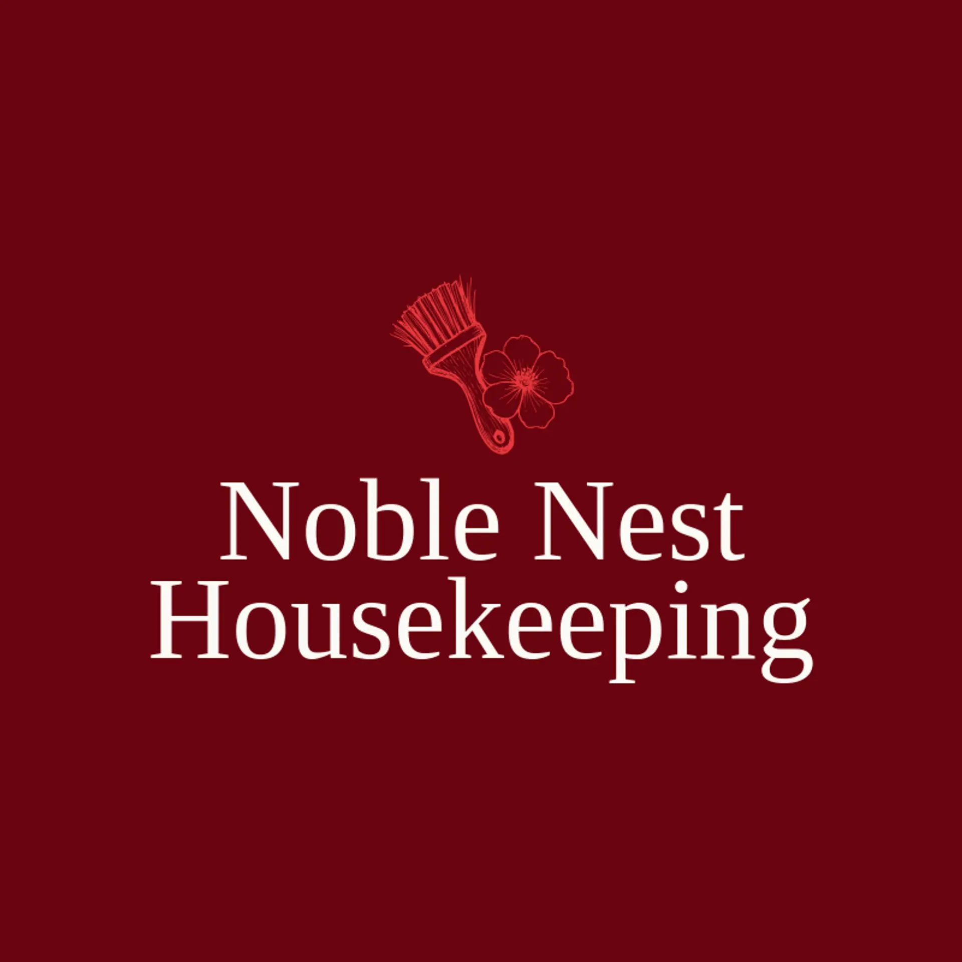 Noble Nest Housekeeping logo for housekeeping