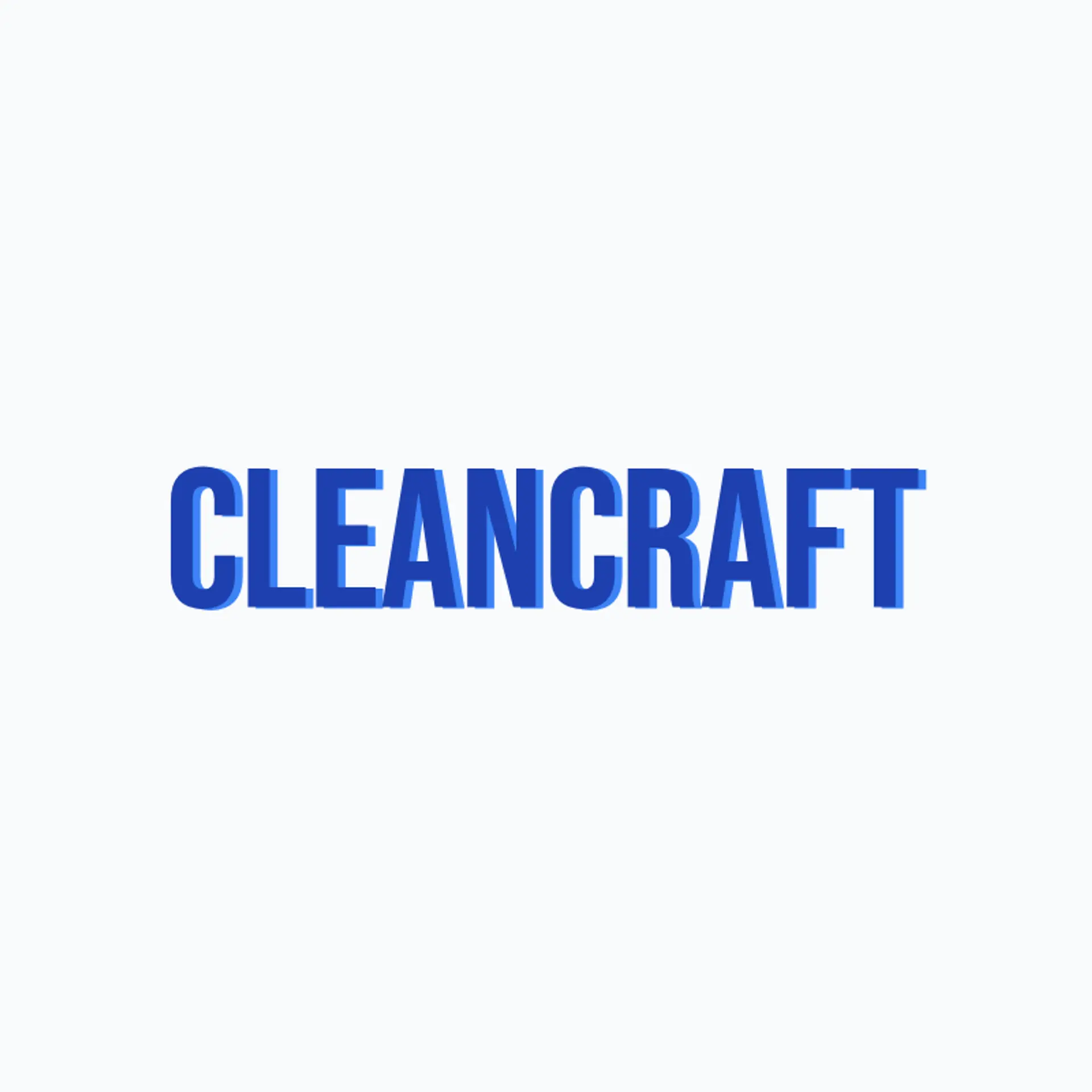 CleanCraft logo for commercial cleaning