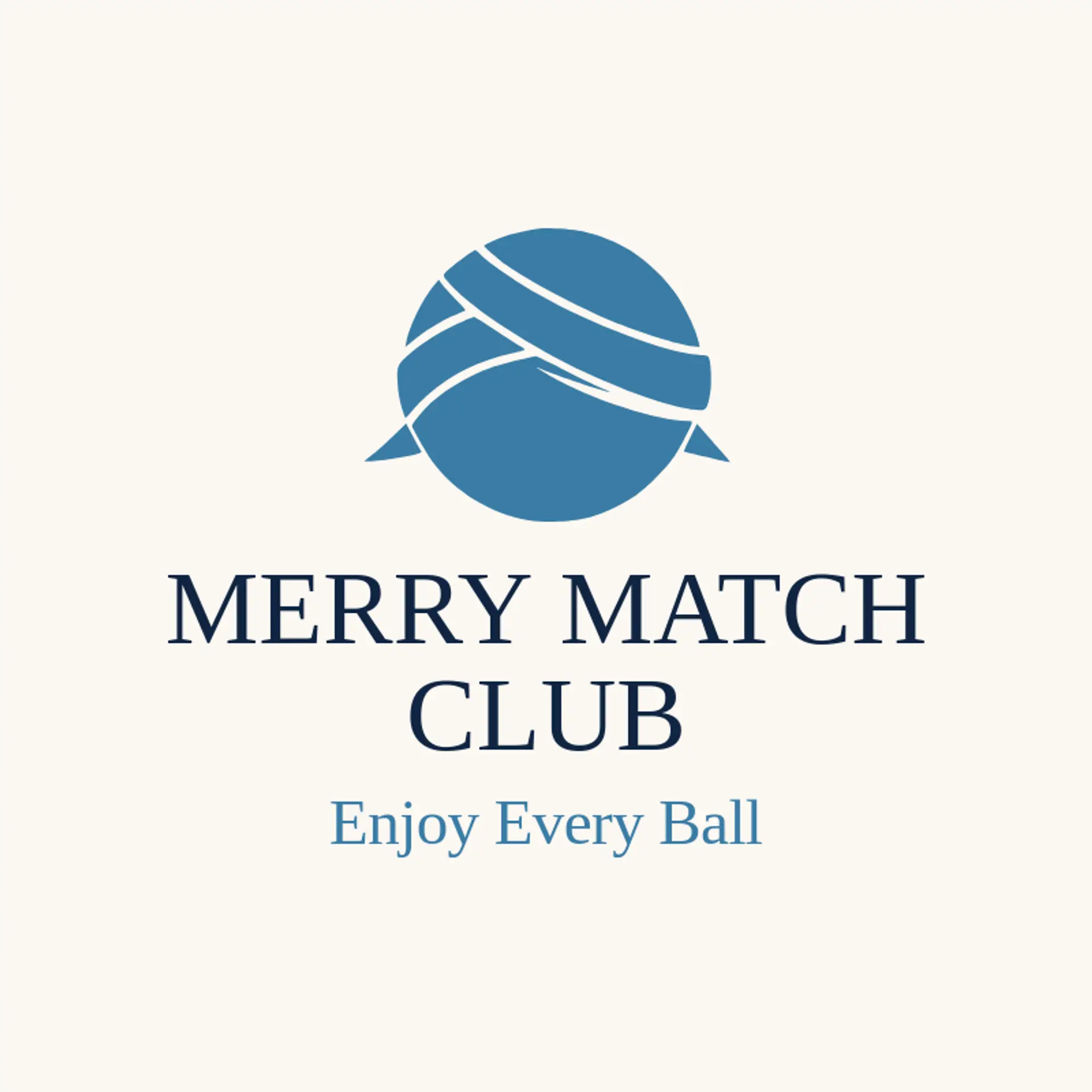 Merry Match Club logo for cricket team