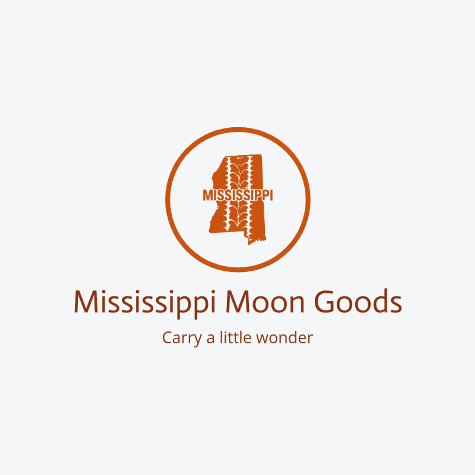 Mississippi Moon Goods logo for mississippi