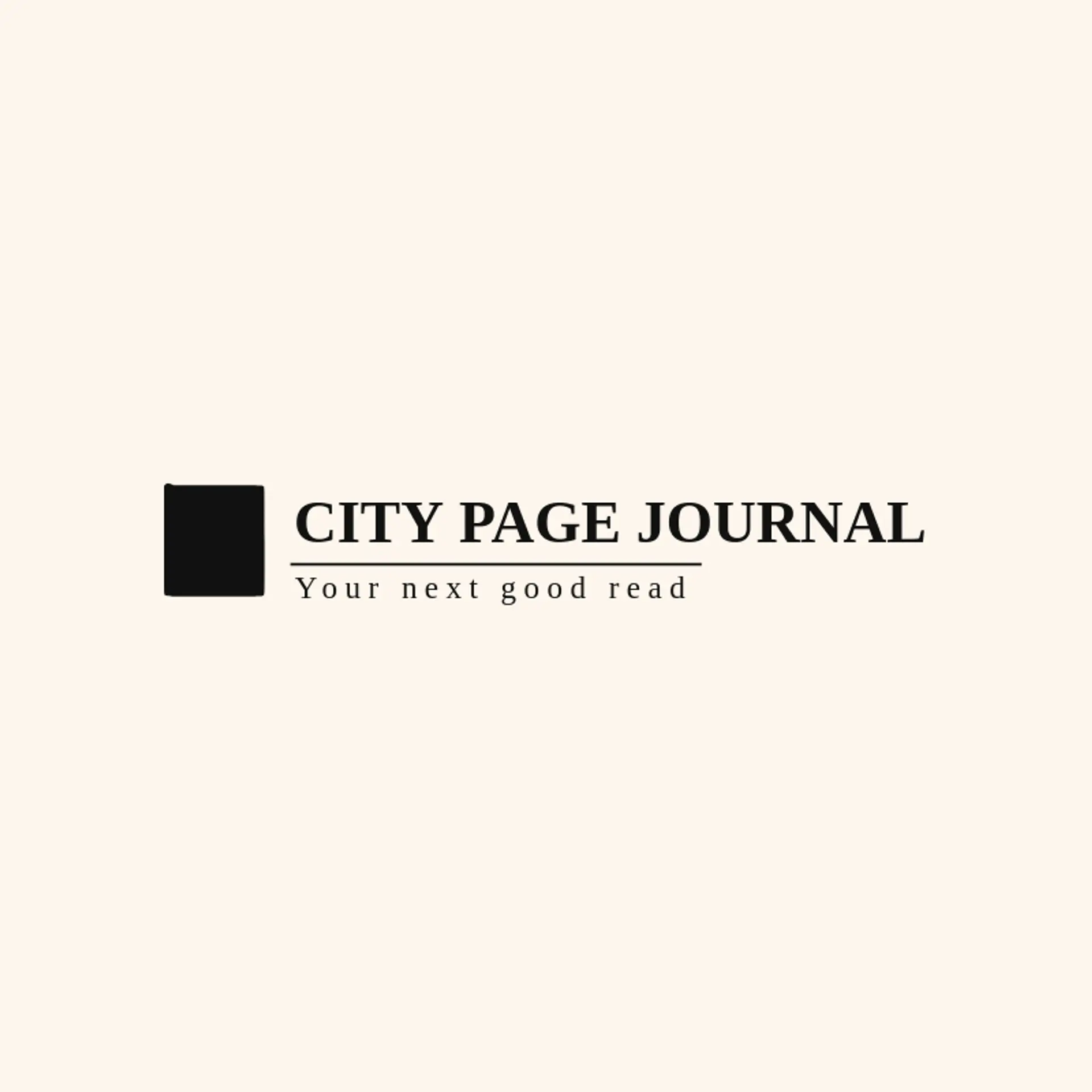 City Page Journal logo for magazine