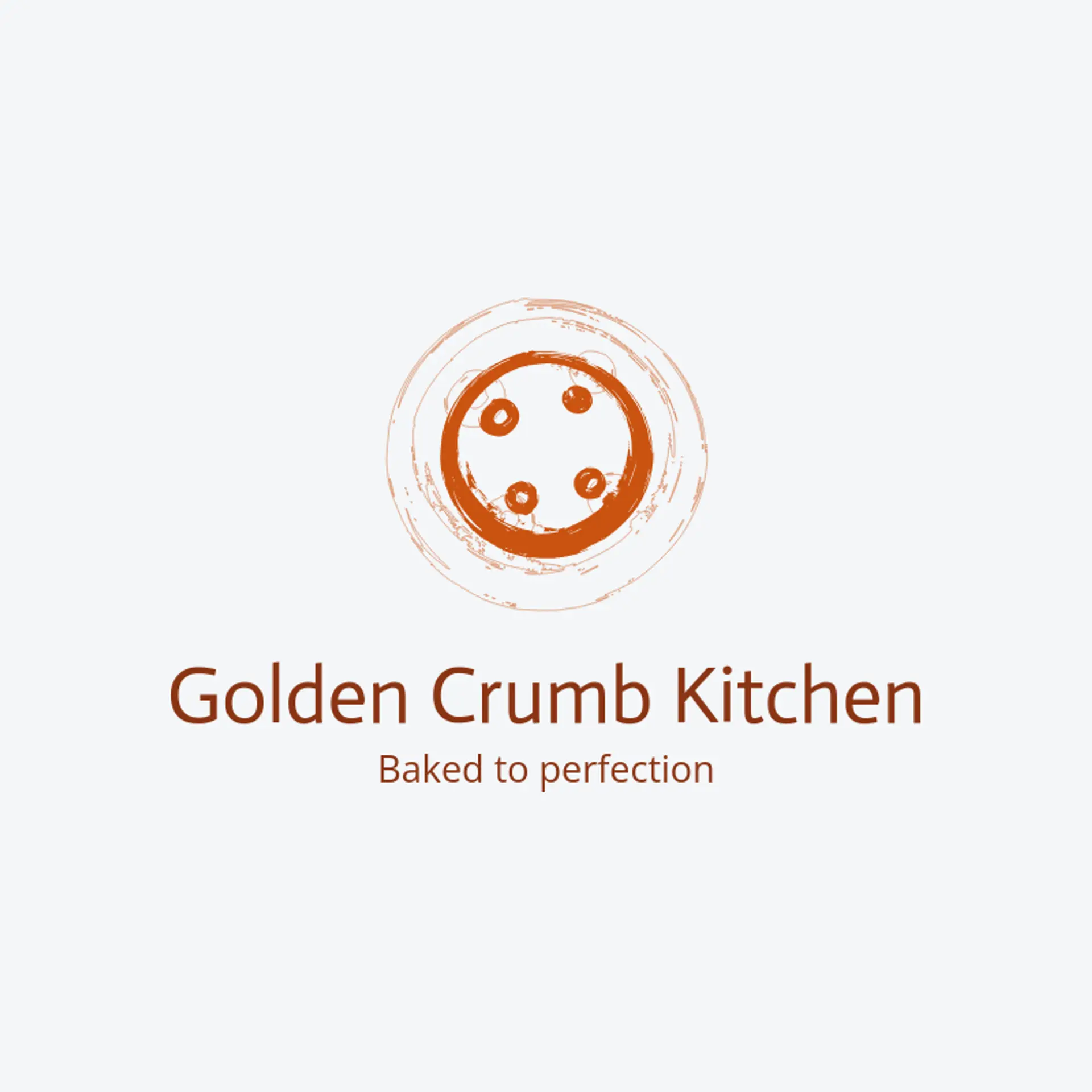 Golden Crumb Kitchen logo for cookie