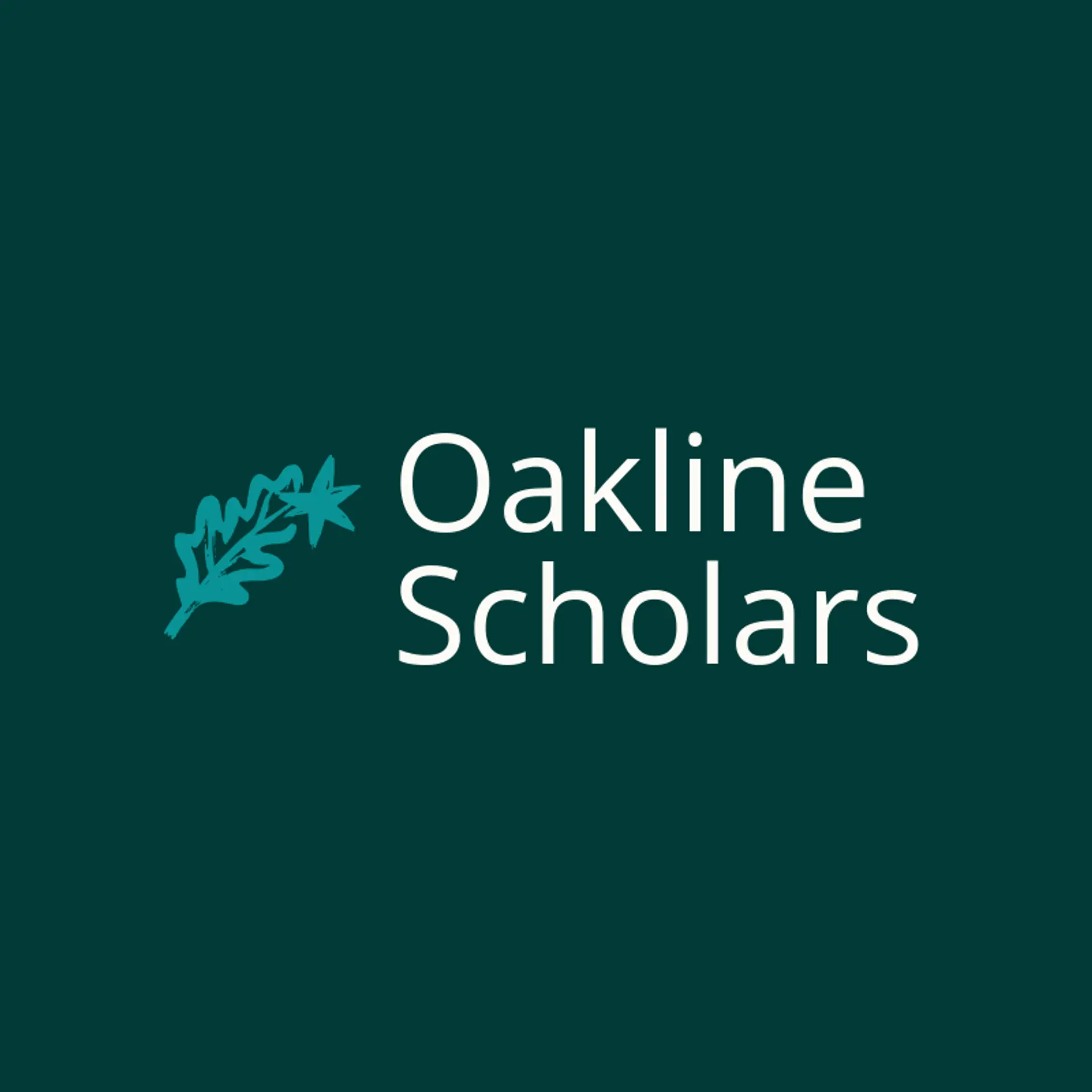 Oakline Scholars logo for scholarship