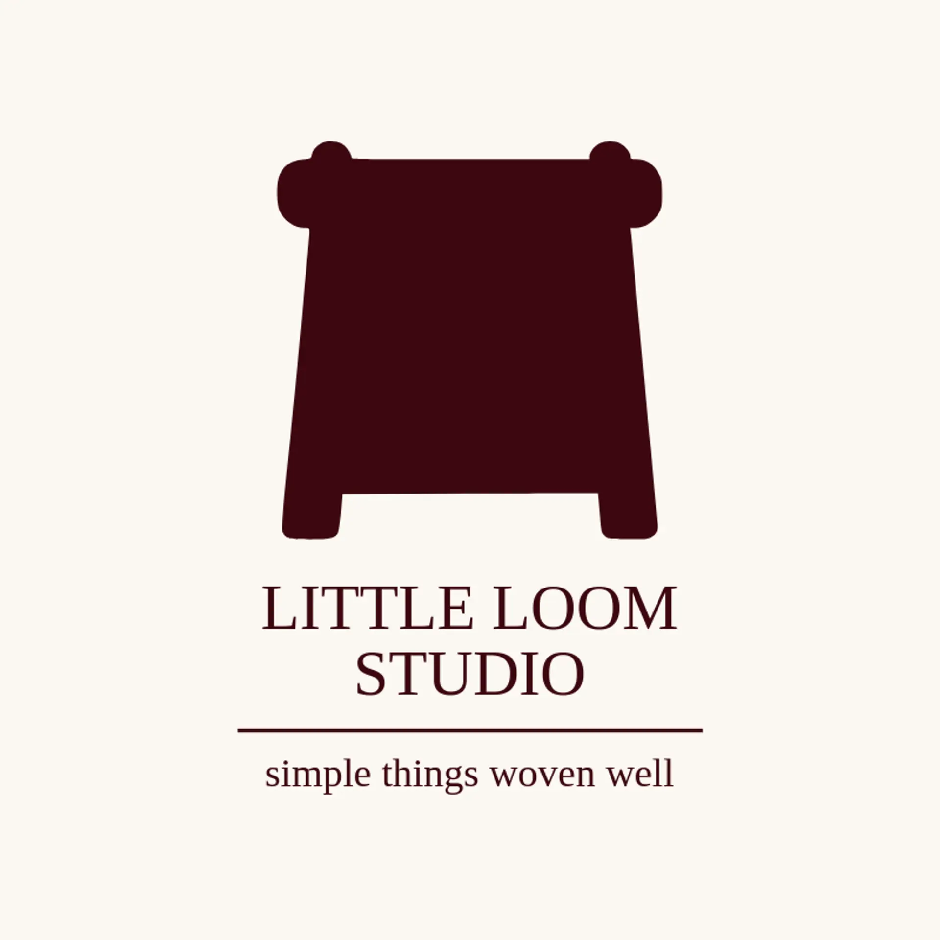 Little Loom Studio logo for loom