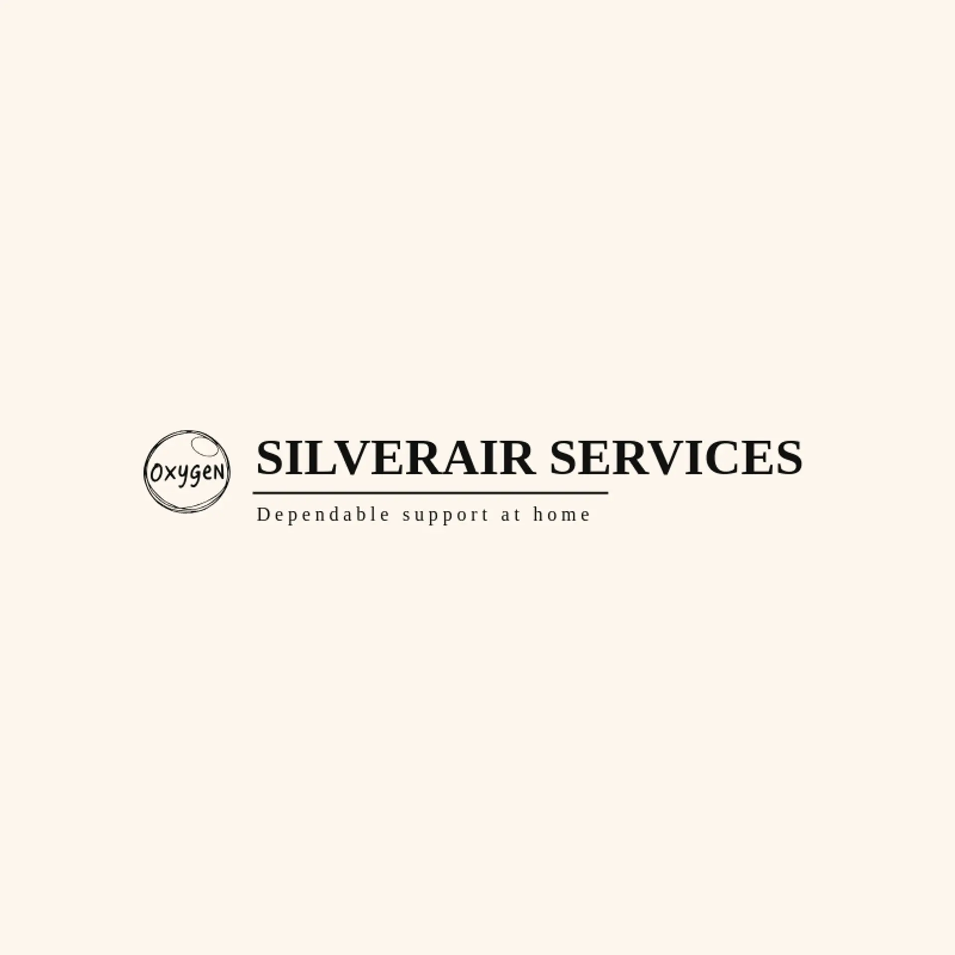 SilverAir Services logo for oxygen
