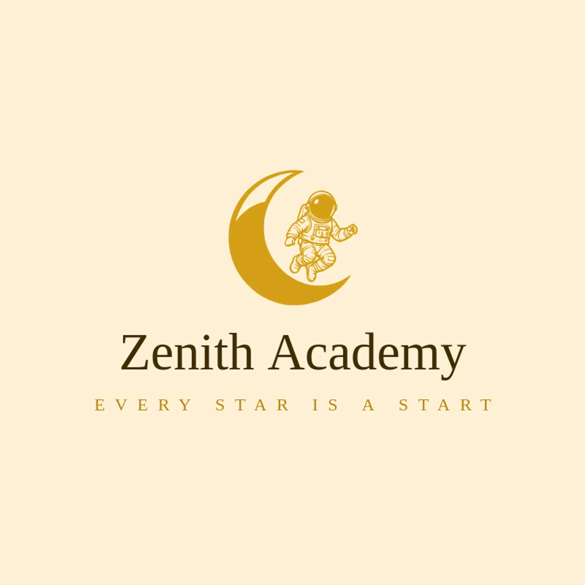 Zenith Academy logo for astronaut