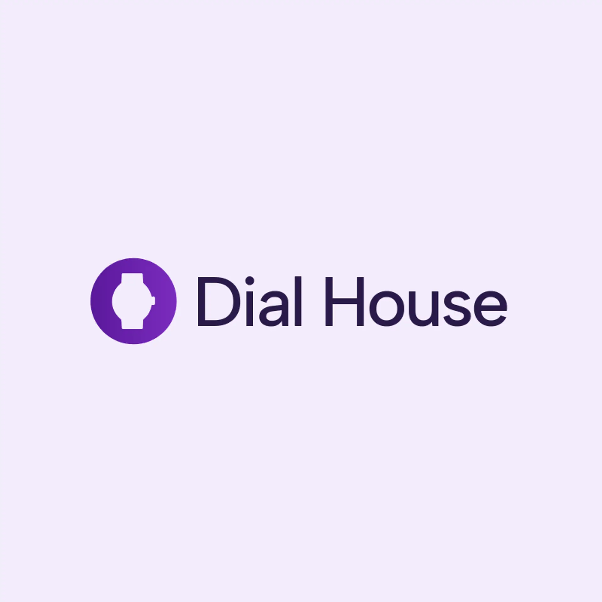 Dial House logo for watch