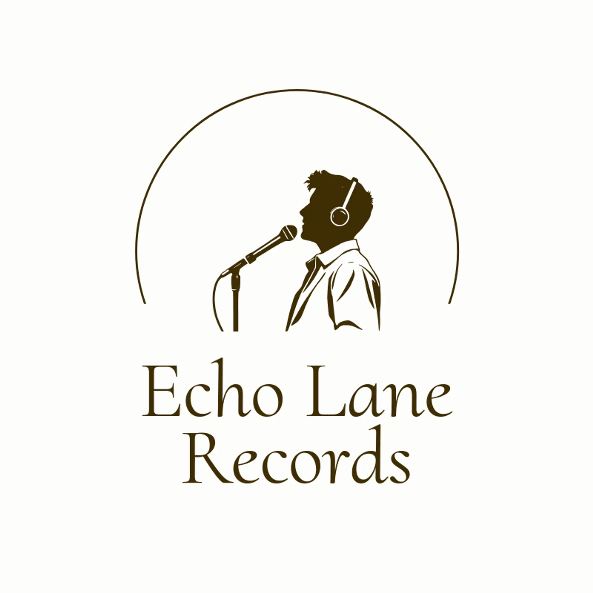Echo Lane Records logo for singer