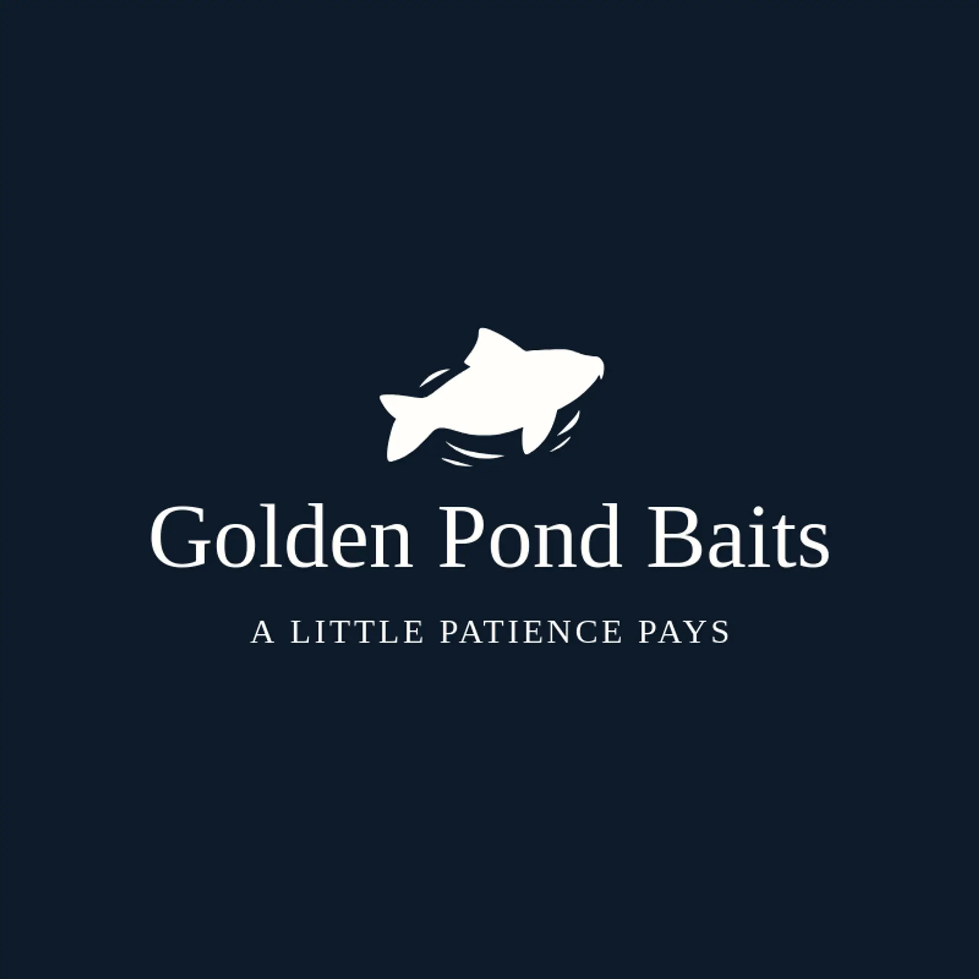 Golden Pond Baits logo for carp