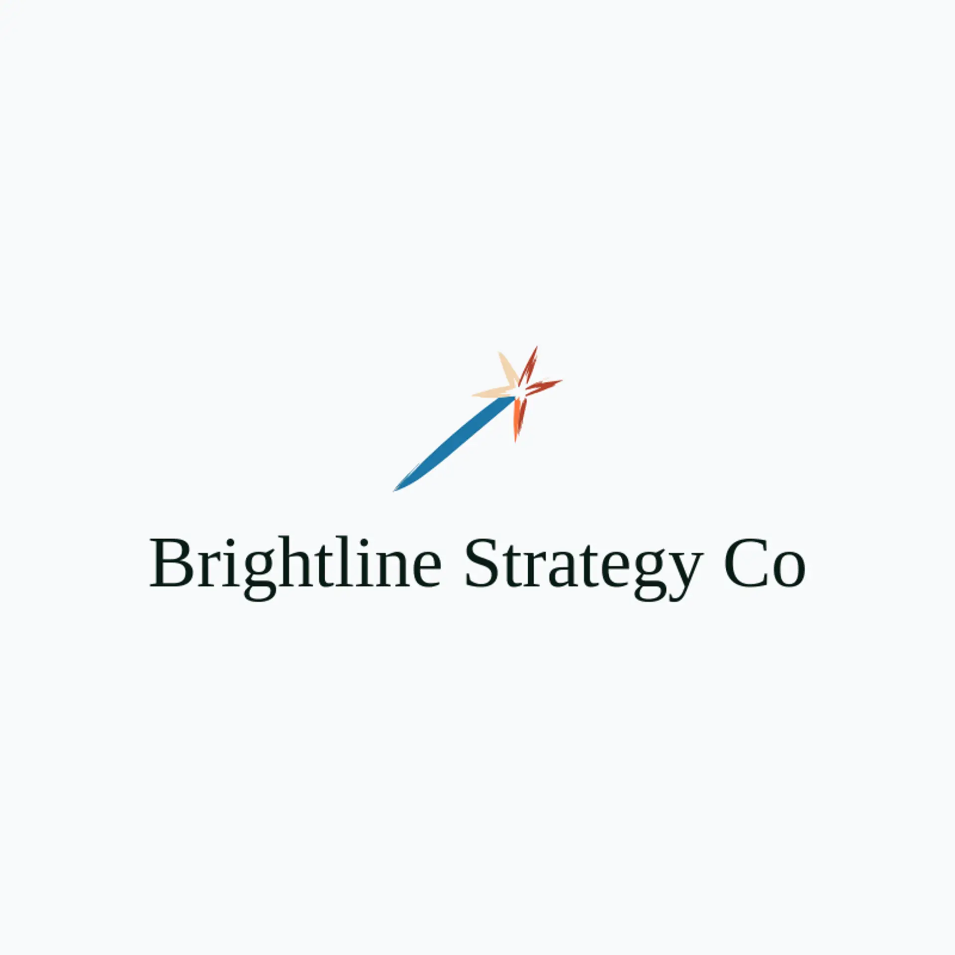 Brightline Strategy Co logo for digital agency