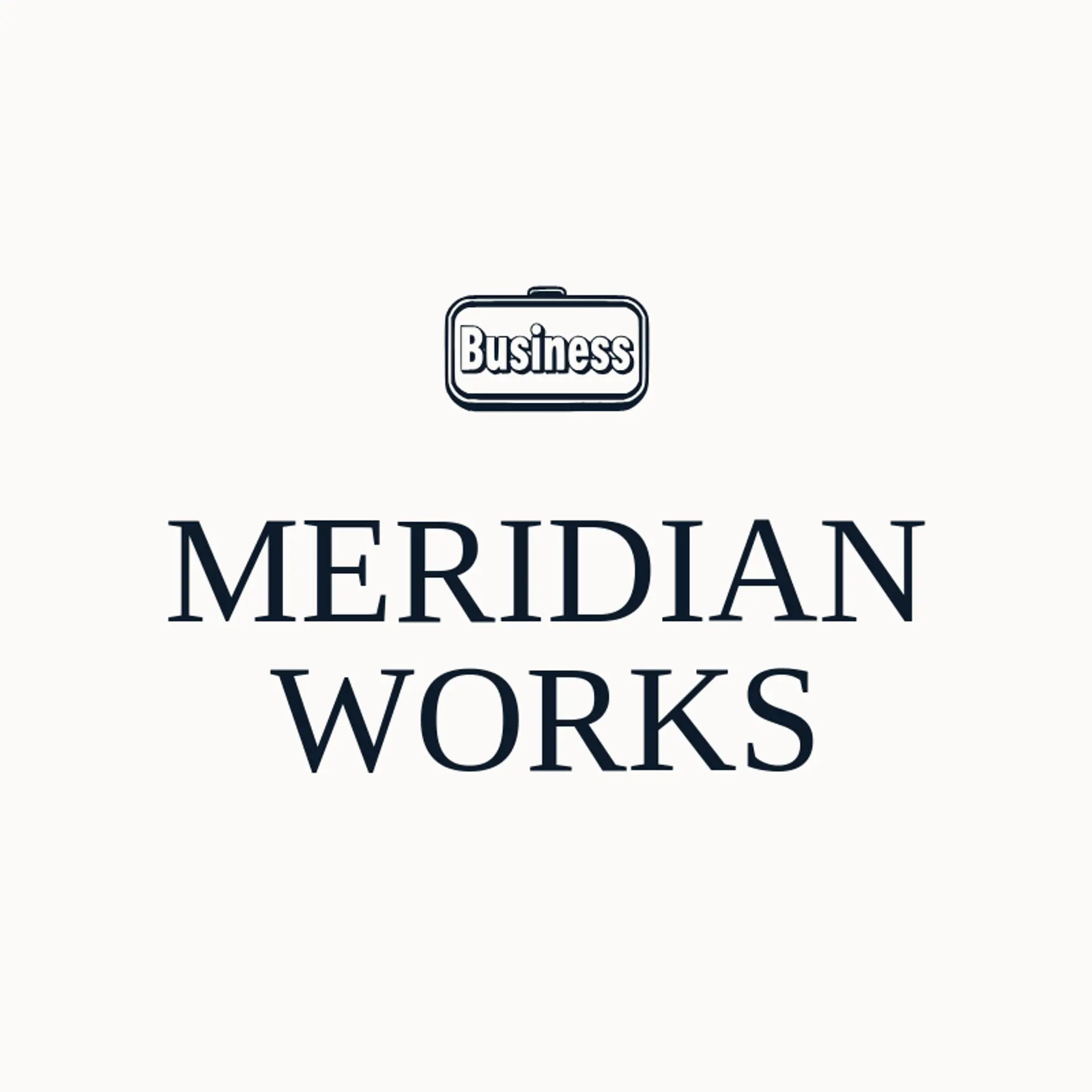 Meridian Works logo for enterprise