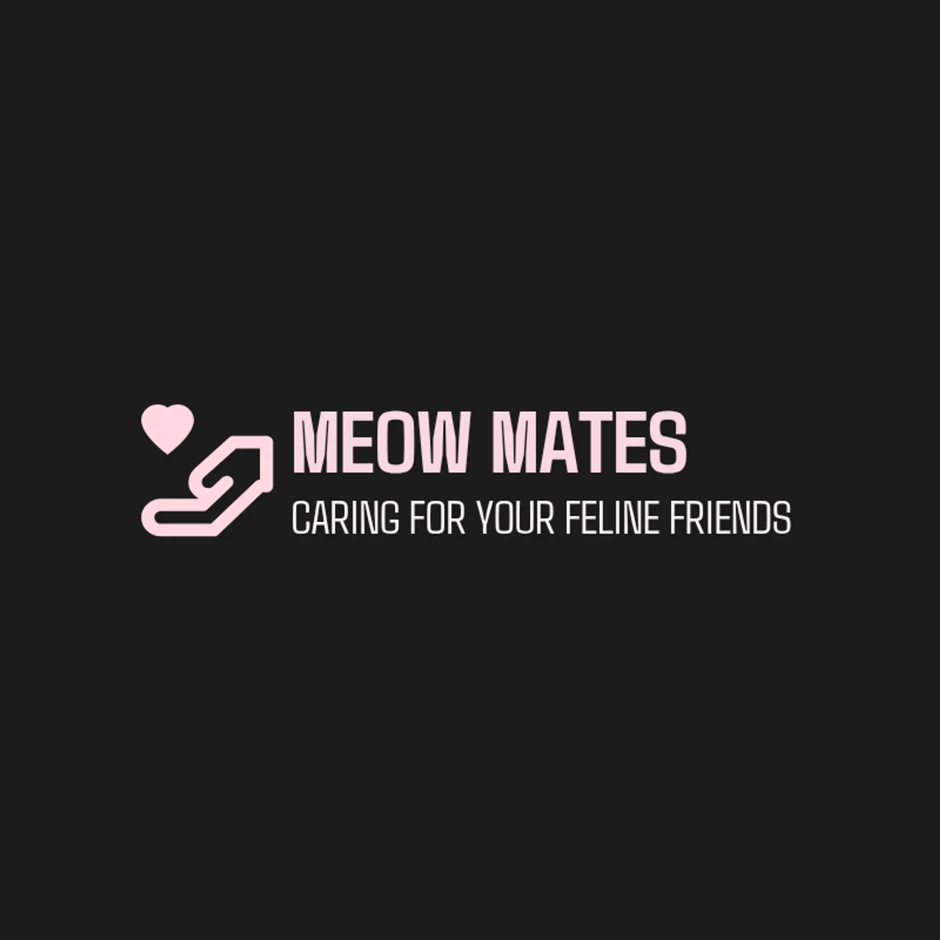 Meow Mates logo for cat pet care