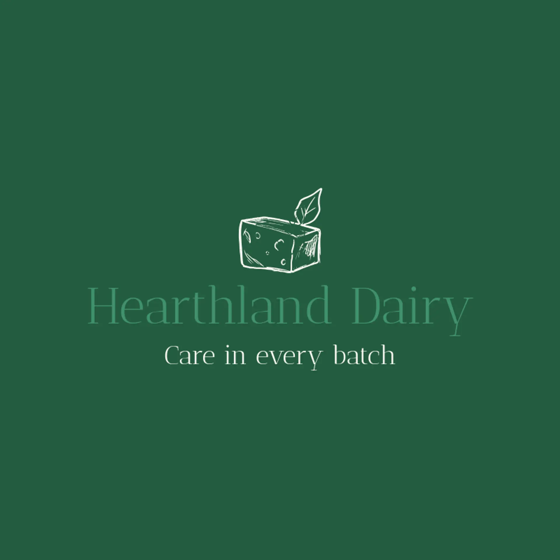 Hearthland Dairy logo for dairy