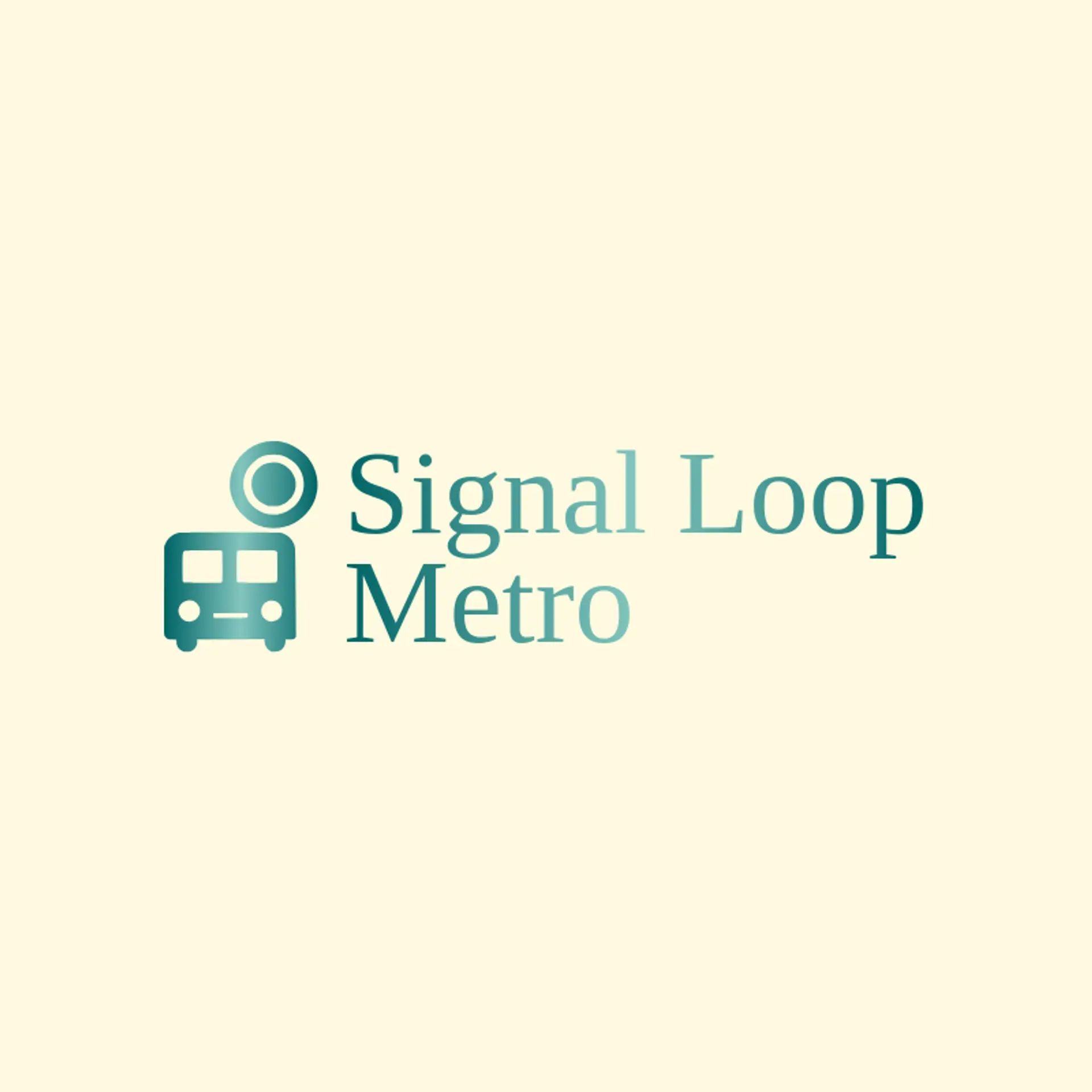Signal Loop Metro logo for subway
