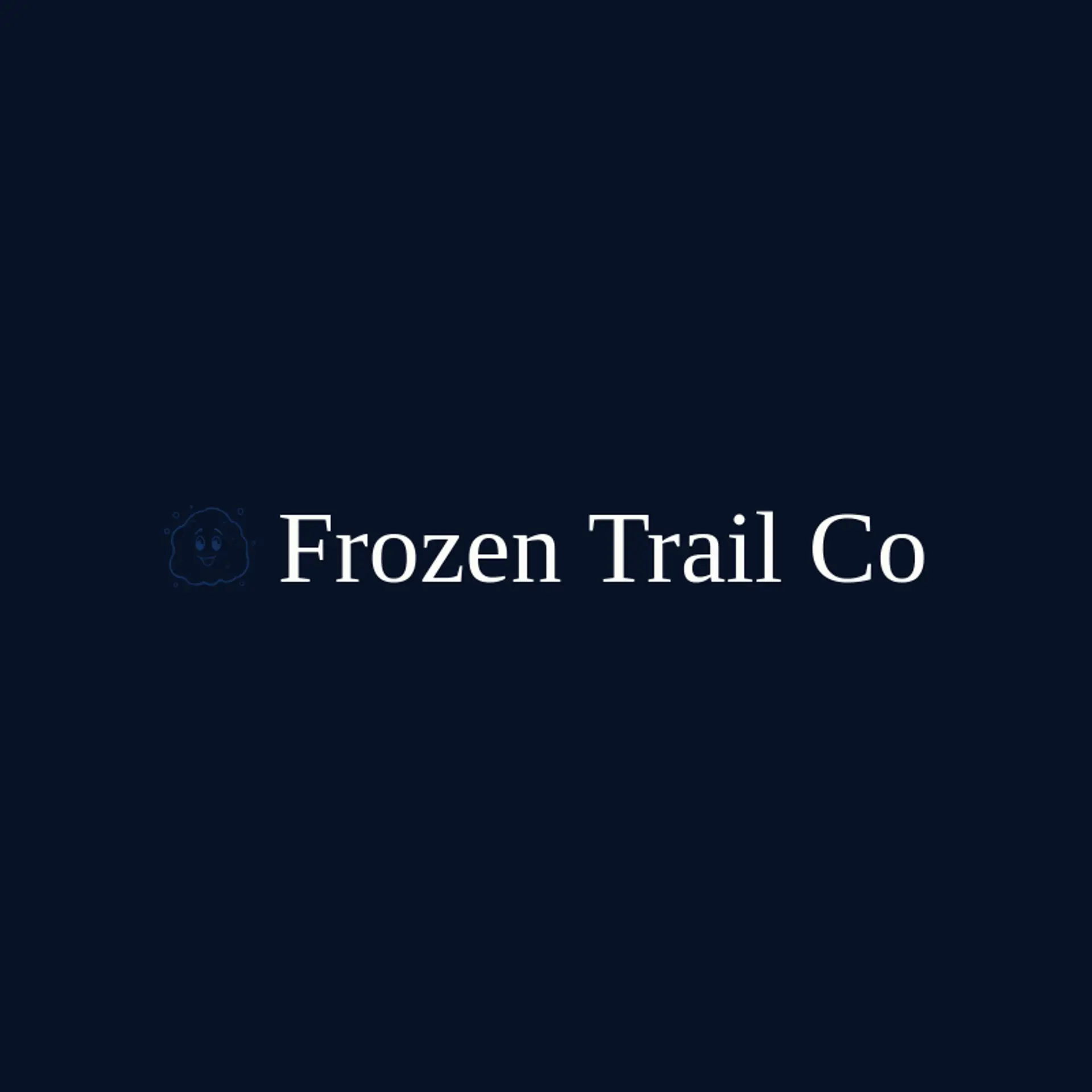 Frozen Trail Co logo for blizzard