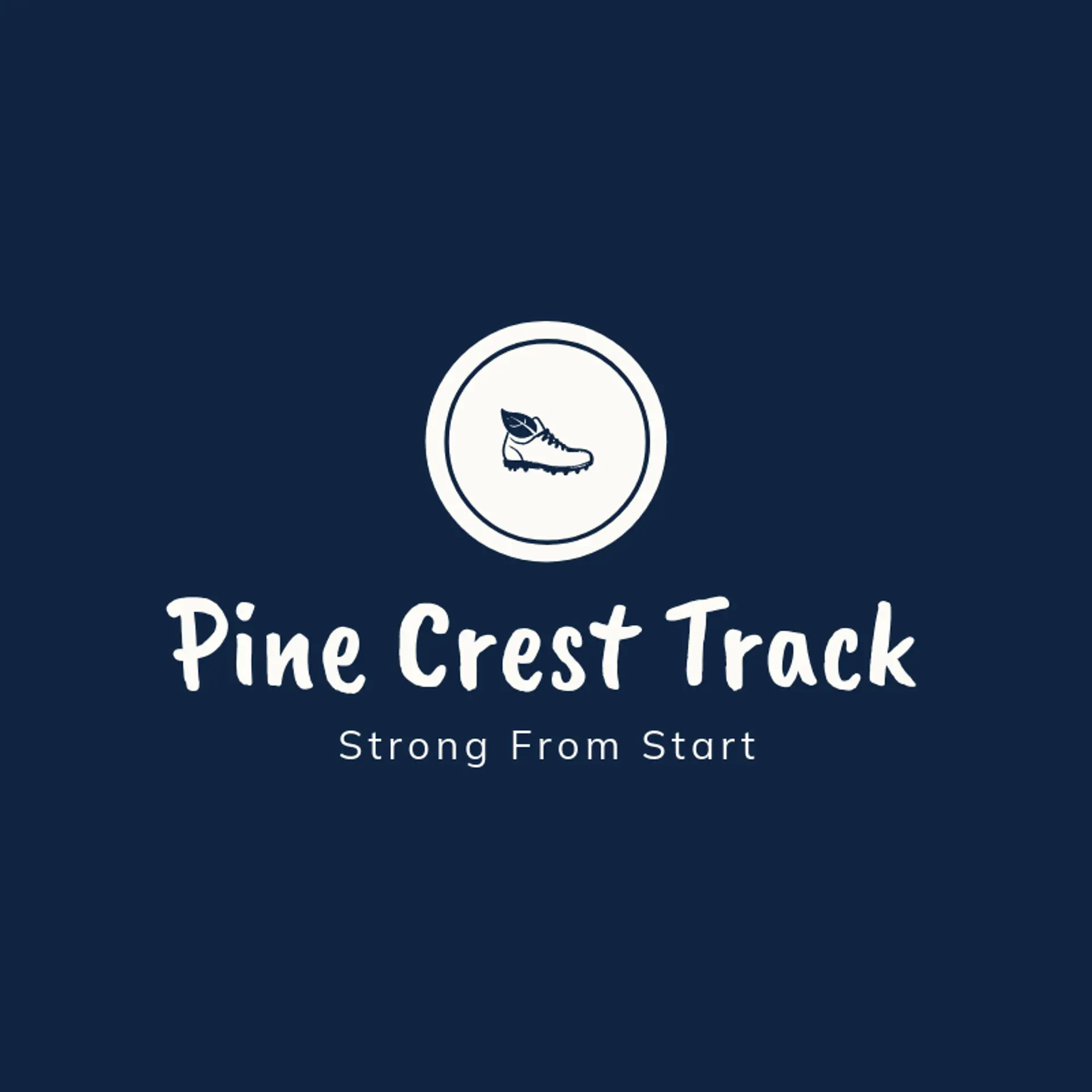 Pine Crest Track logo for track