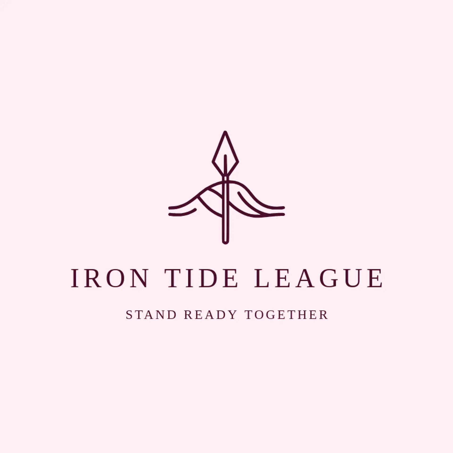 Iron Tide League logo for spear
