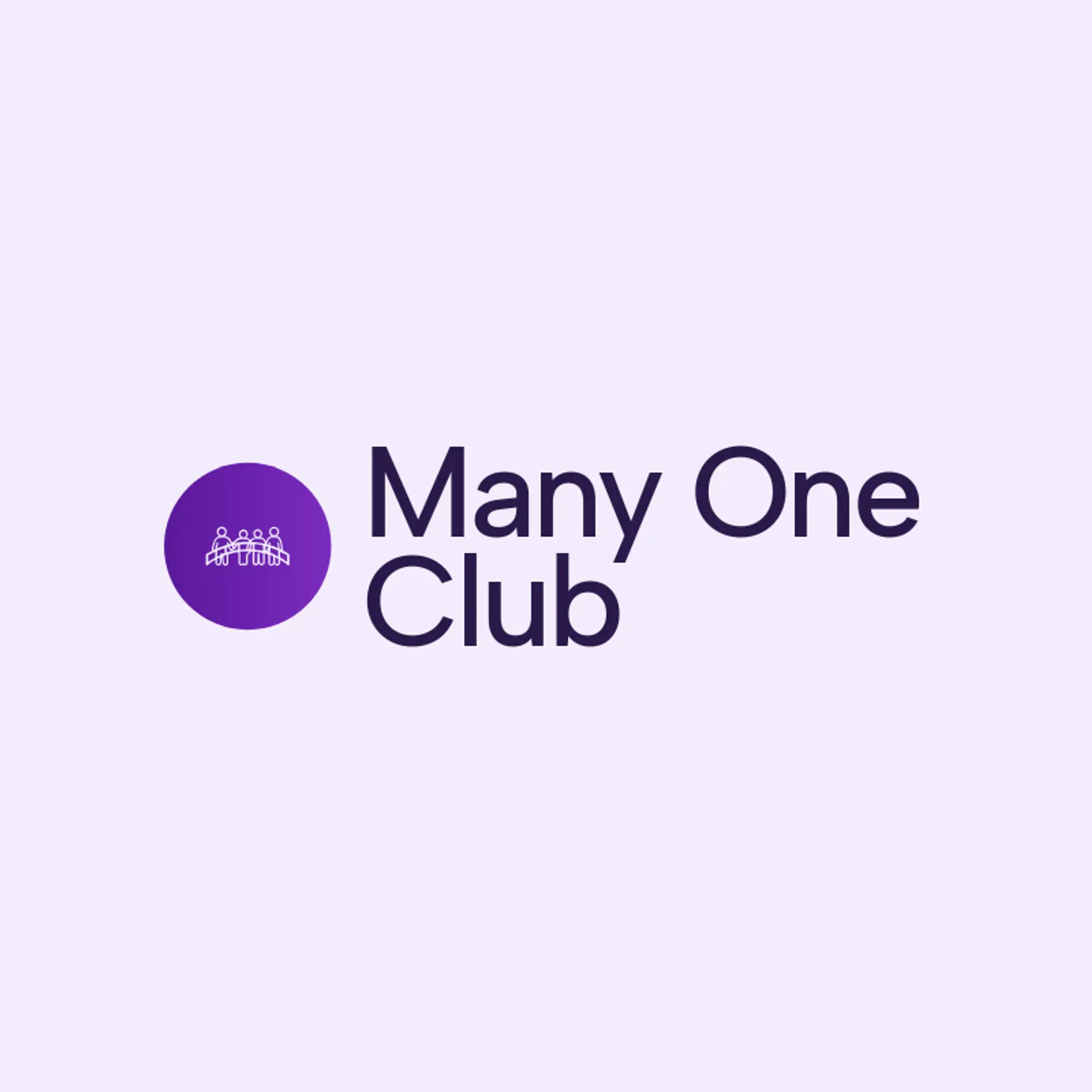 Many One Club logo for community