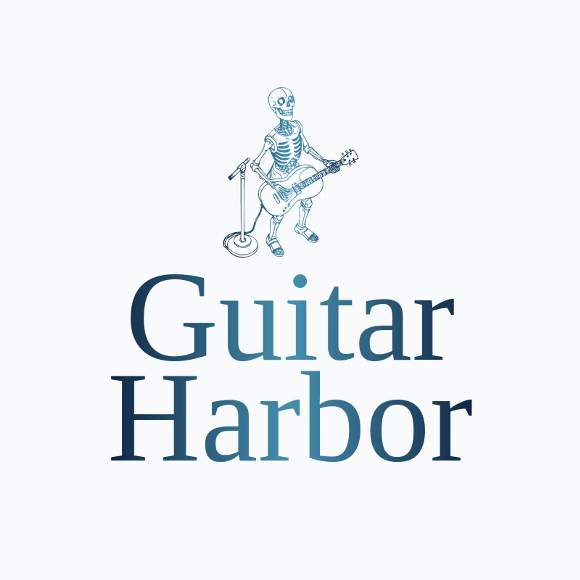 Guitar Harbor logo for rockstar