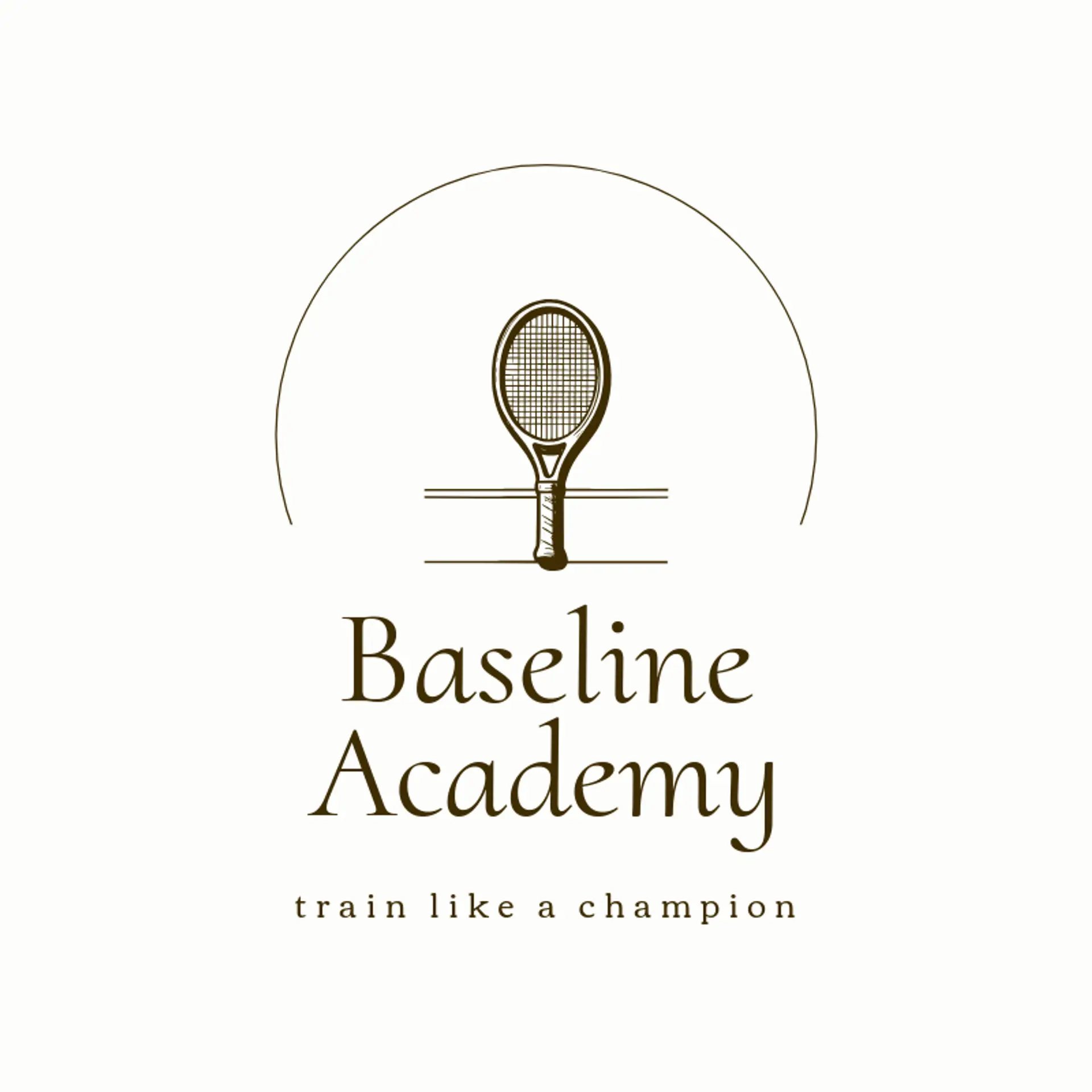 Baseline Academy logo for court
