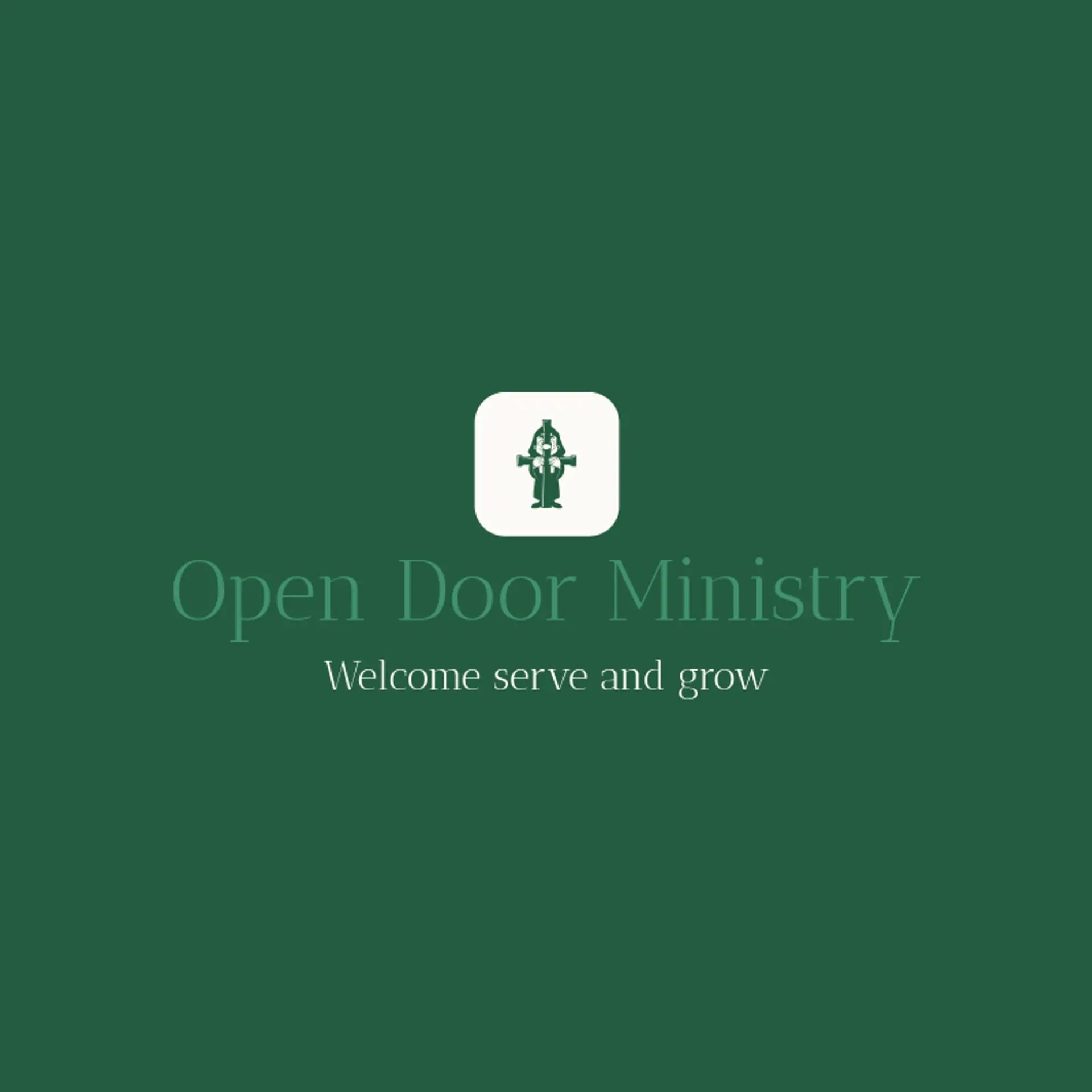 Open Door Ministry logo for catholic