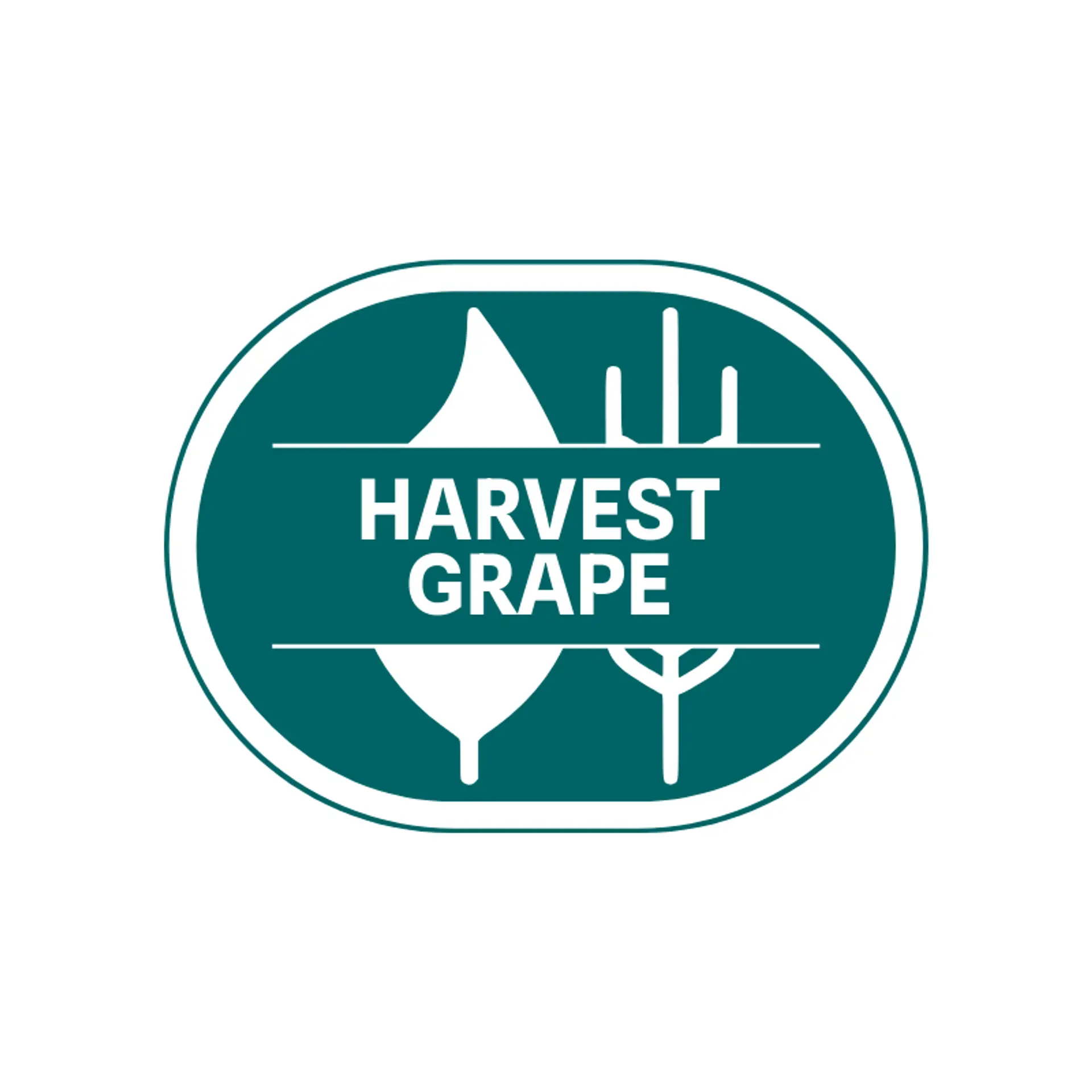 Harvest Grape logo for alcohol