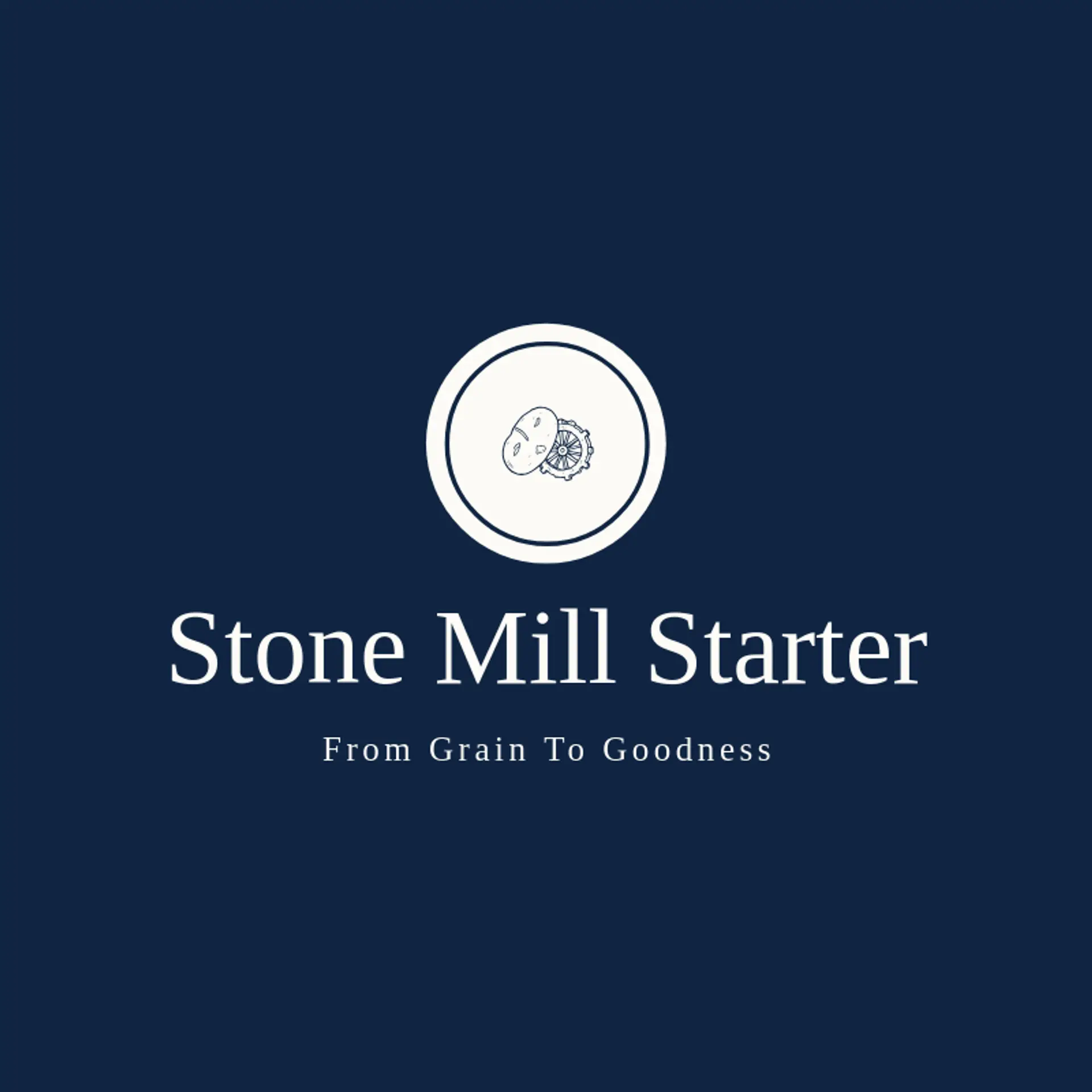 Stone Mill Starter logo for sourdough