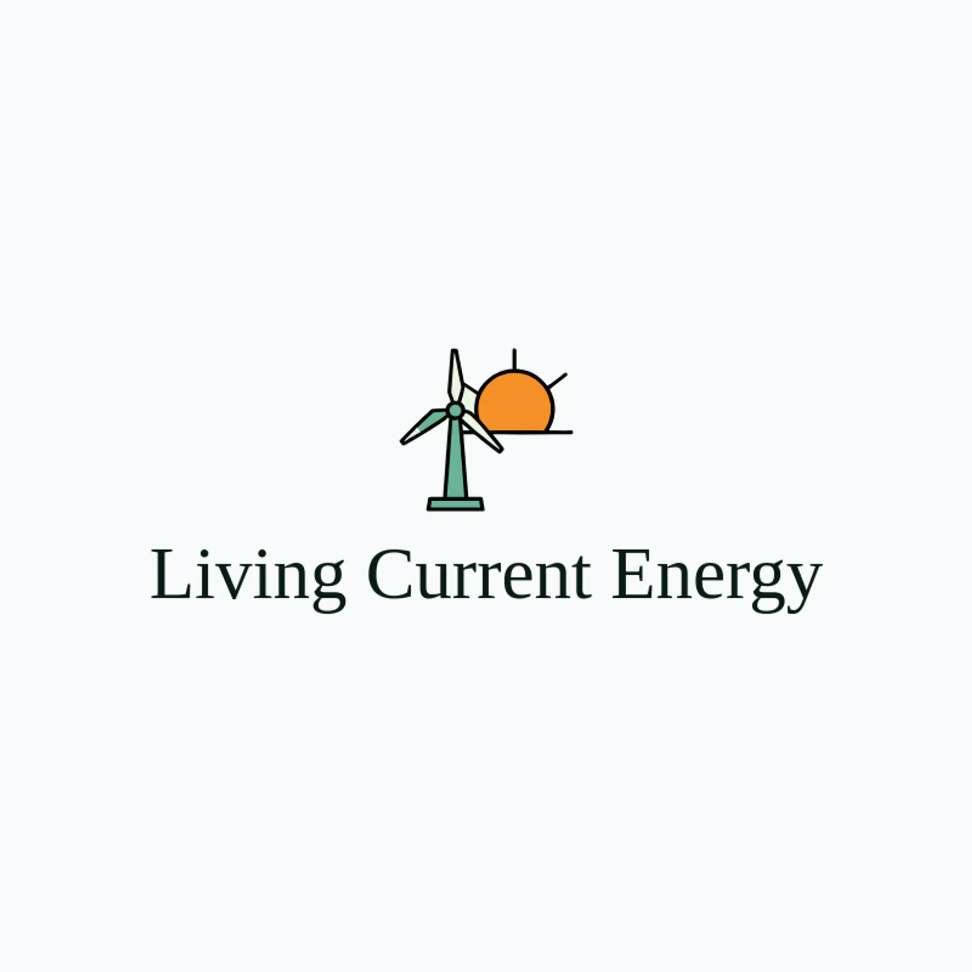 Living Current Energy logo for sustainability