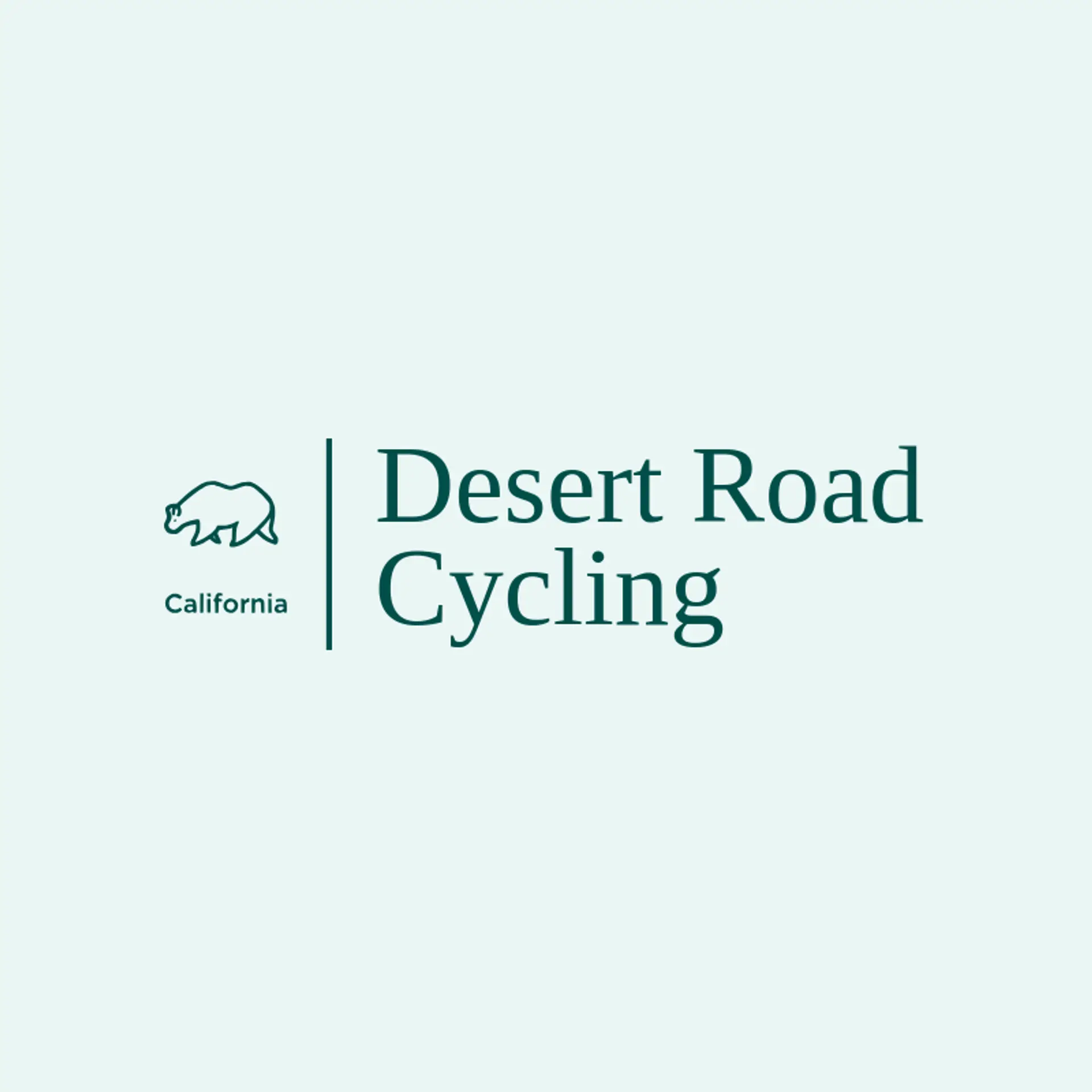 Desert Road Cycling logo for california