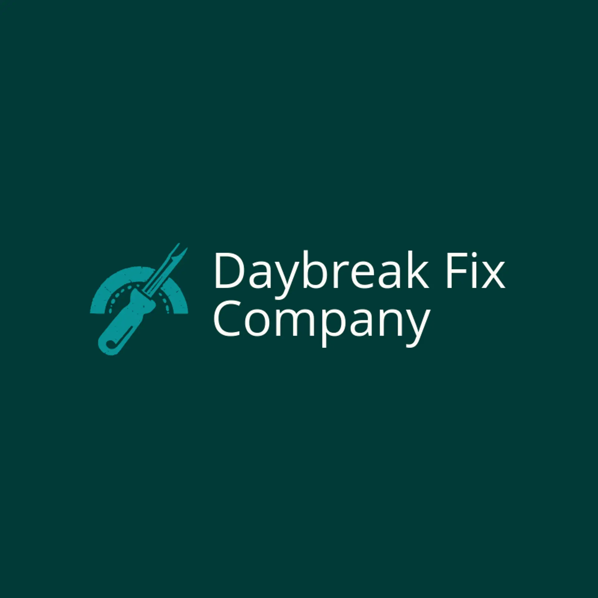 Daybreak Fix Company logo for handyman services