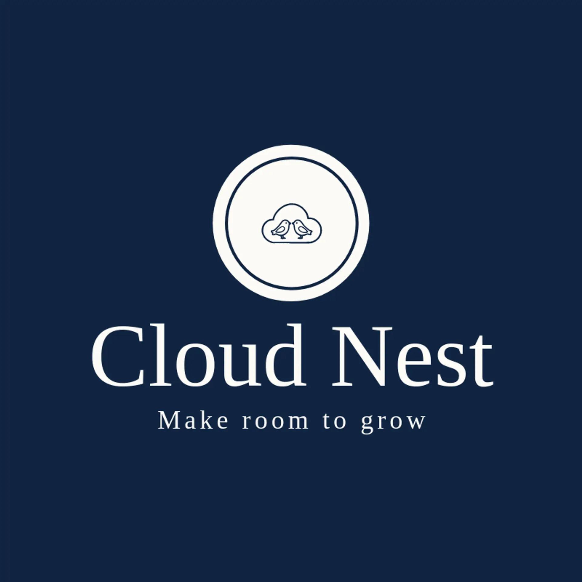 Cloud Nest logo for cloud storage