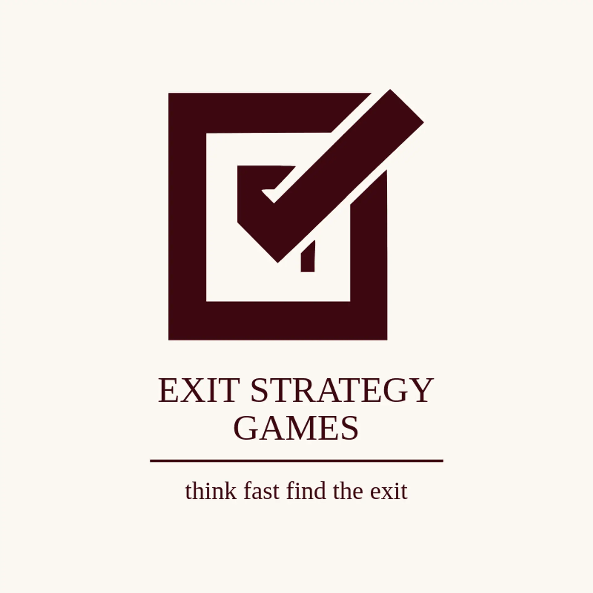 Exit Strategy Games logo for maze
