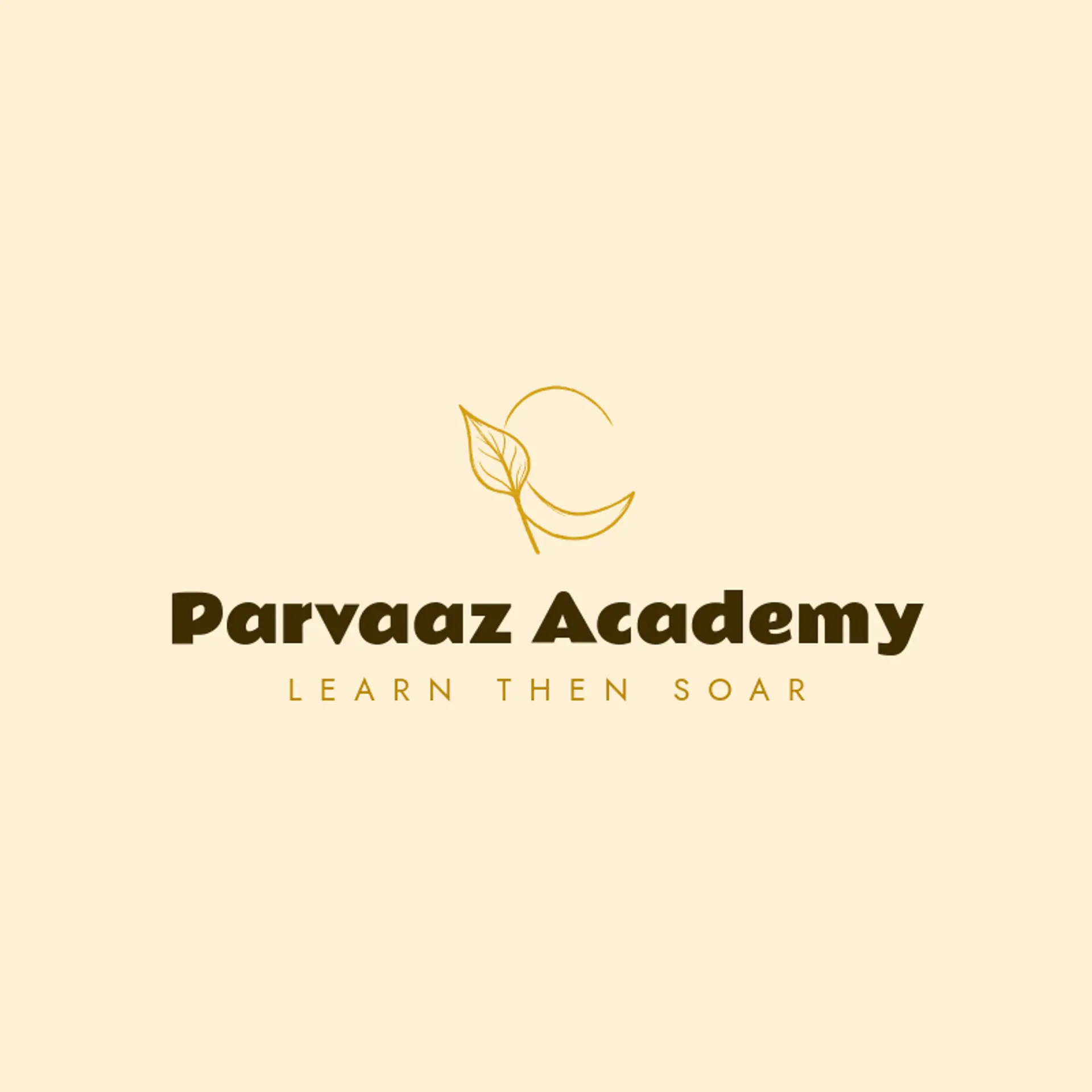 Parvaaz Academy logo for urdu