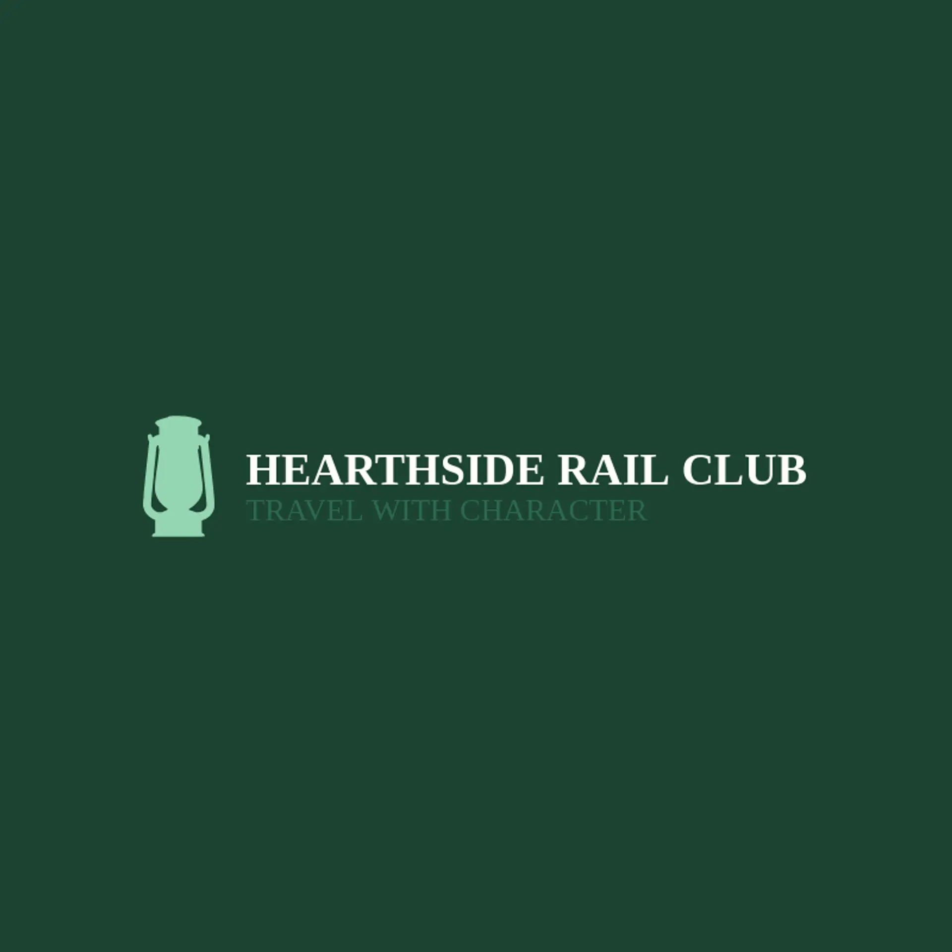 Hearthside Rail Club logo for railroad