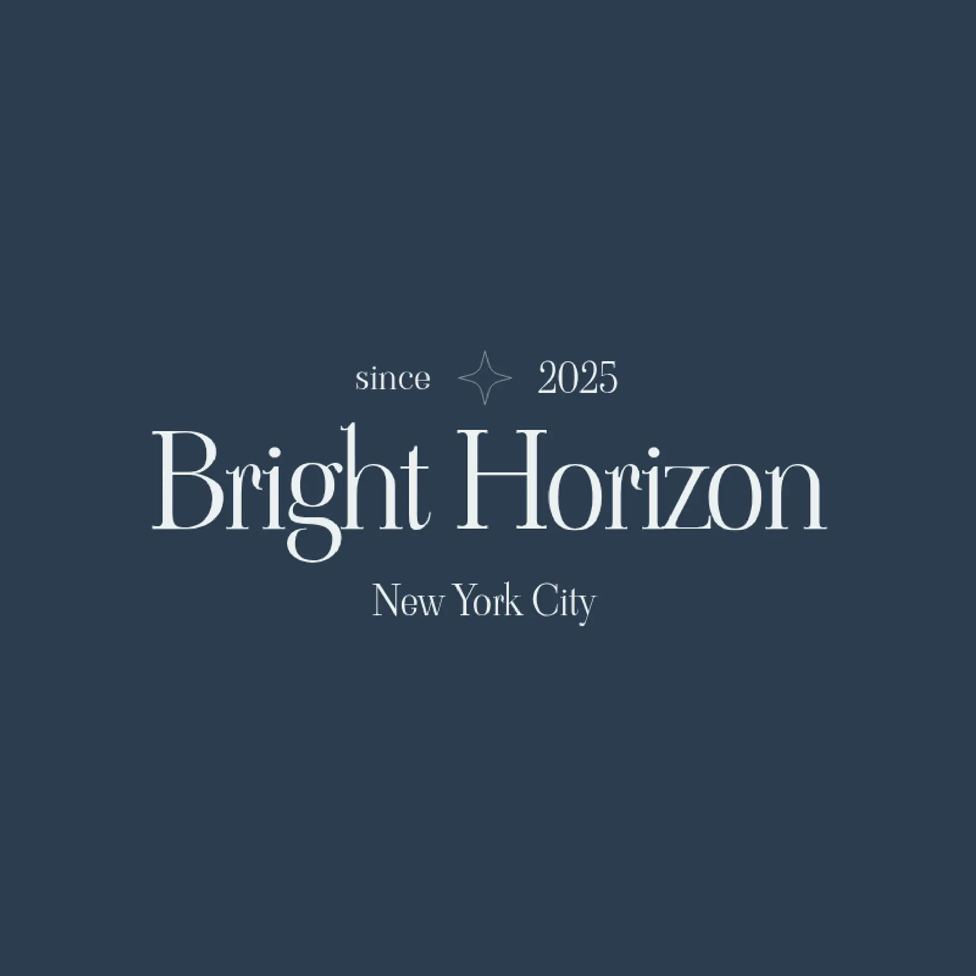 Bright Horizon logo for cleaning services