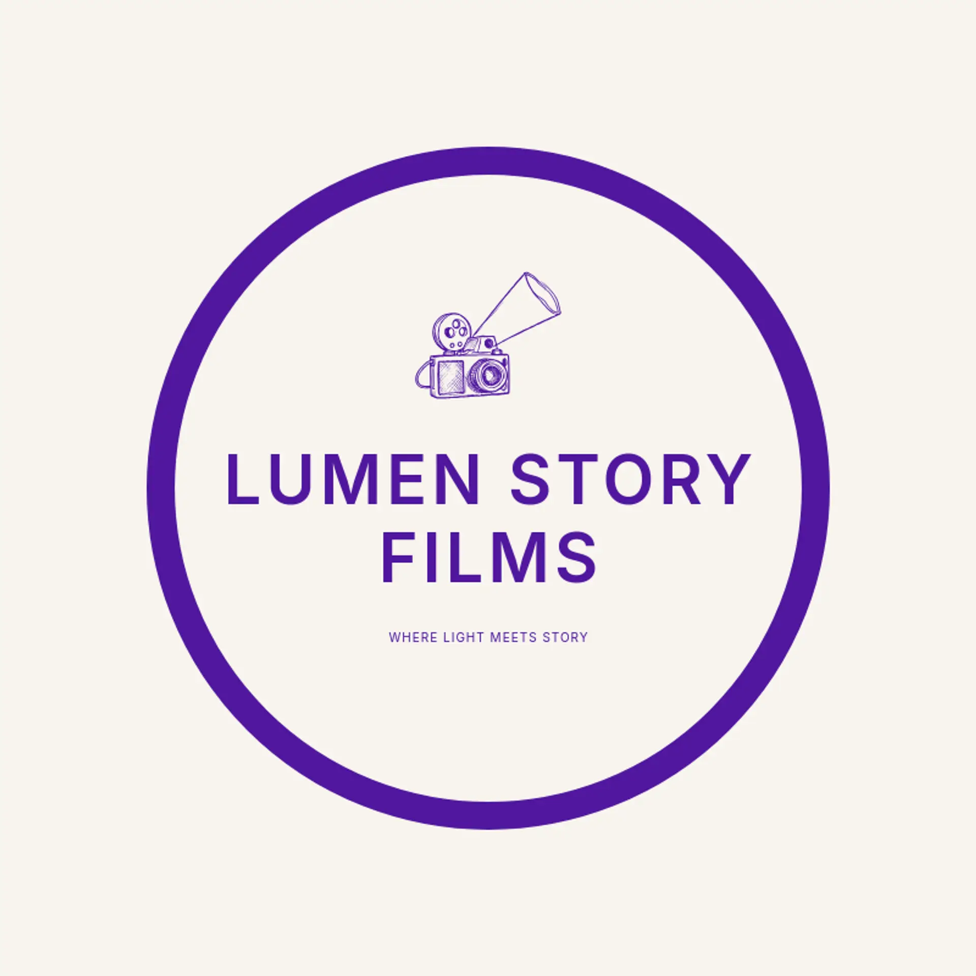 Lumen Story Films logo for cinematic
