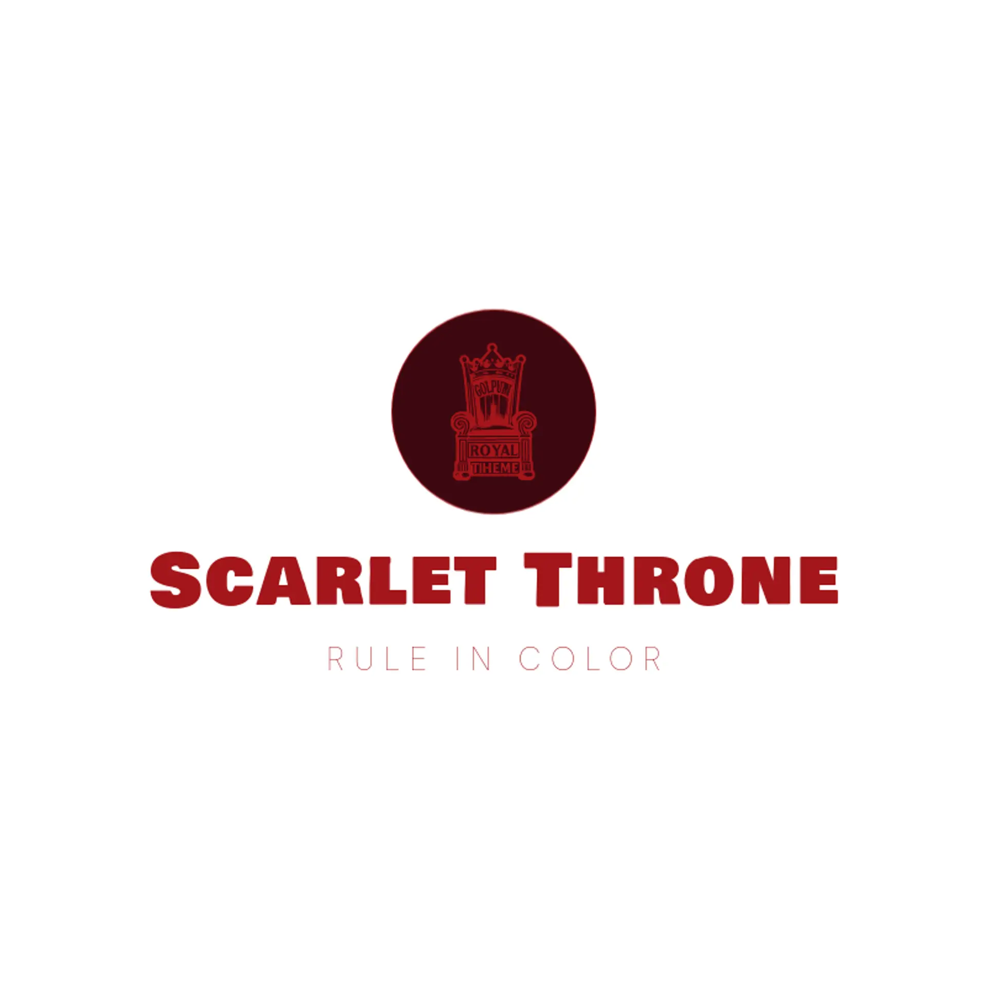 Scarlet Throne logo for king