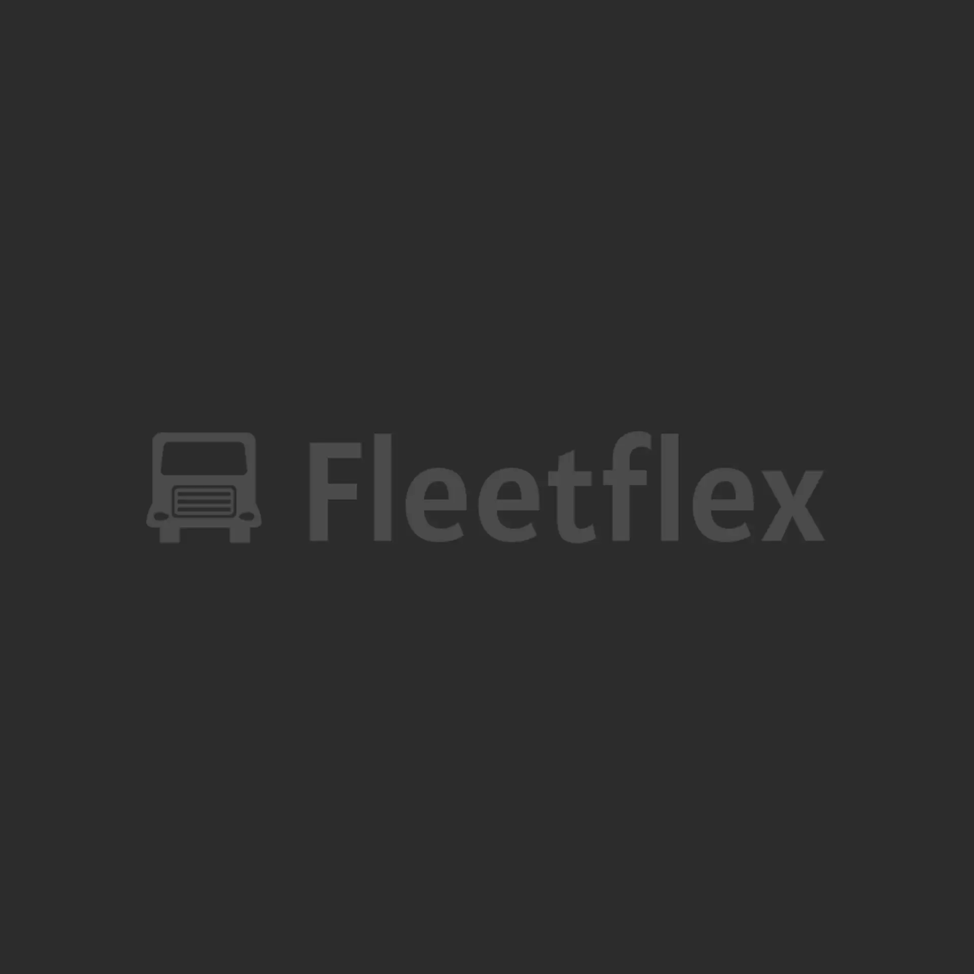 FleetFlex logo for automotive truck