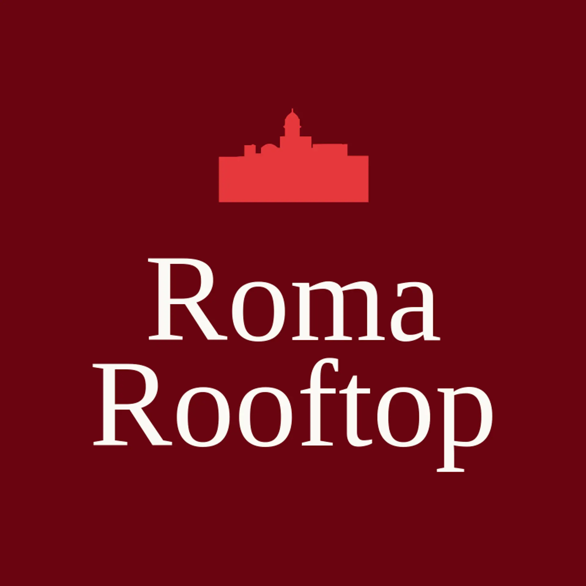 Roma Rooftop logo for italian