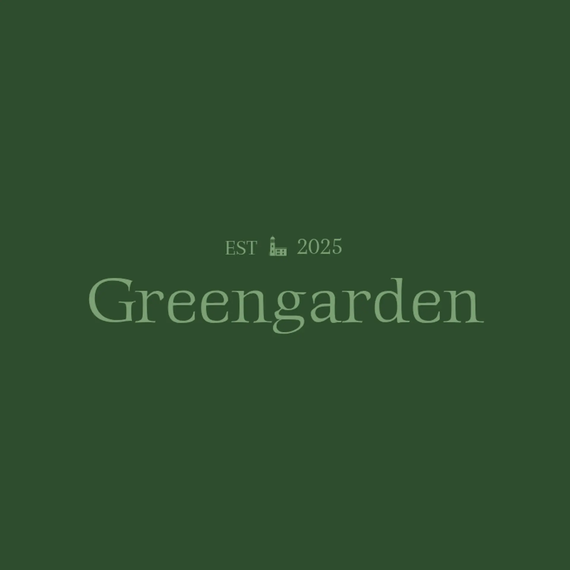 GreenGarden logo for construction and landscaping
