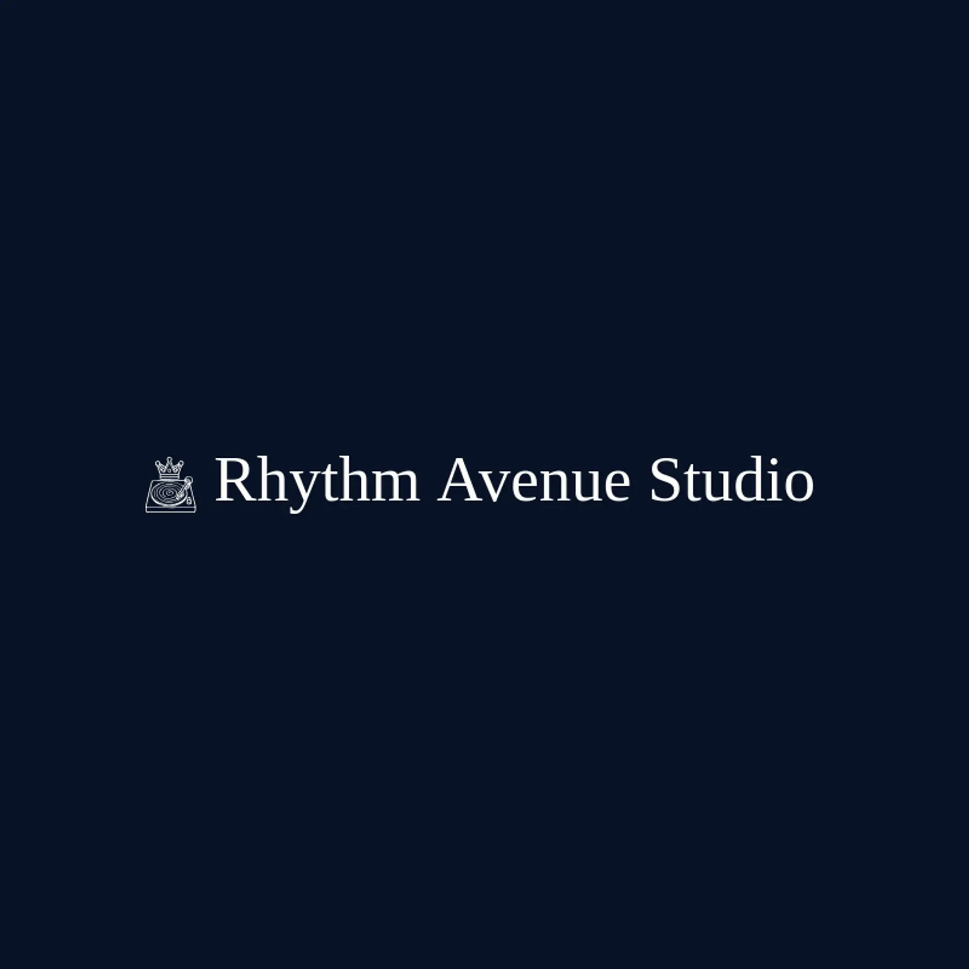 Rhythm Avenue Studio logo for hip hop
