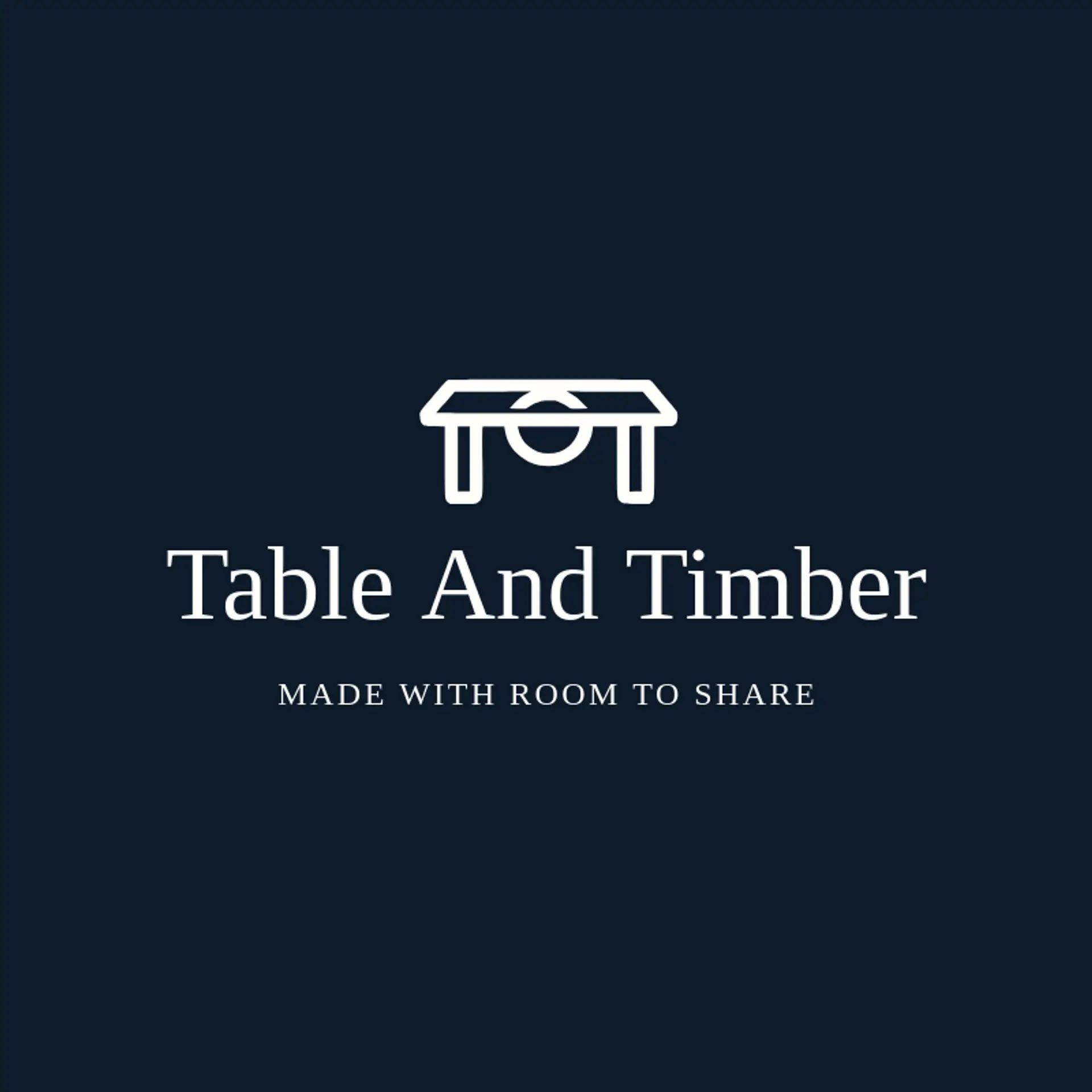 Table and Timber logo for table