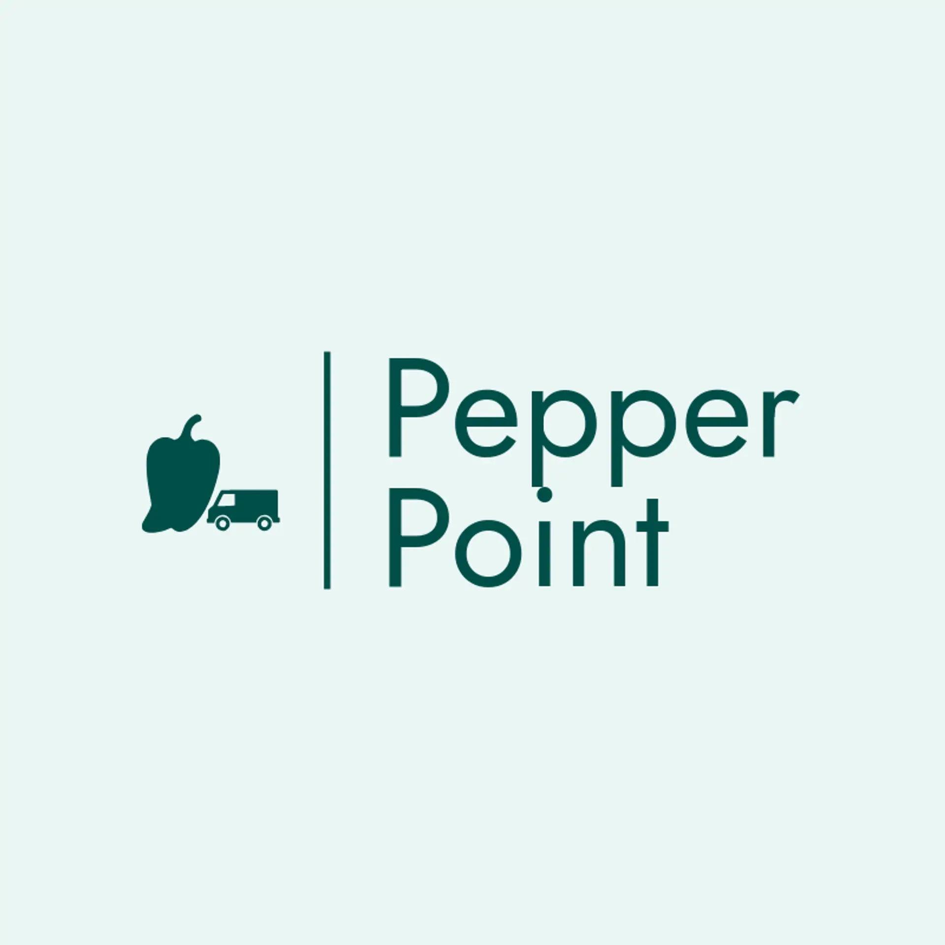 Pepper Point logo for food truck