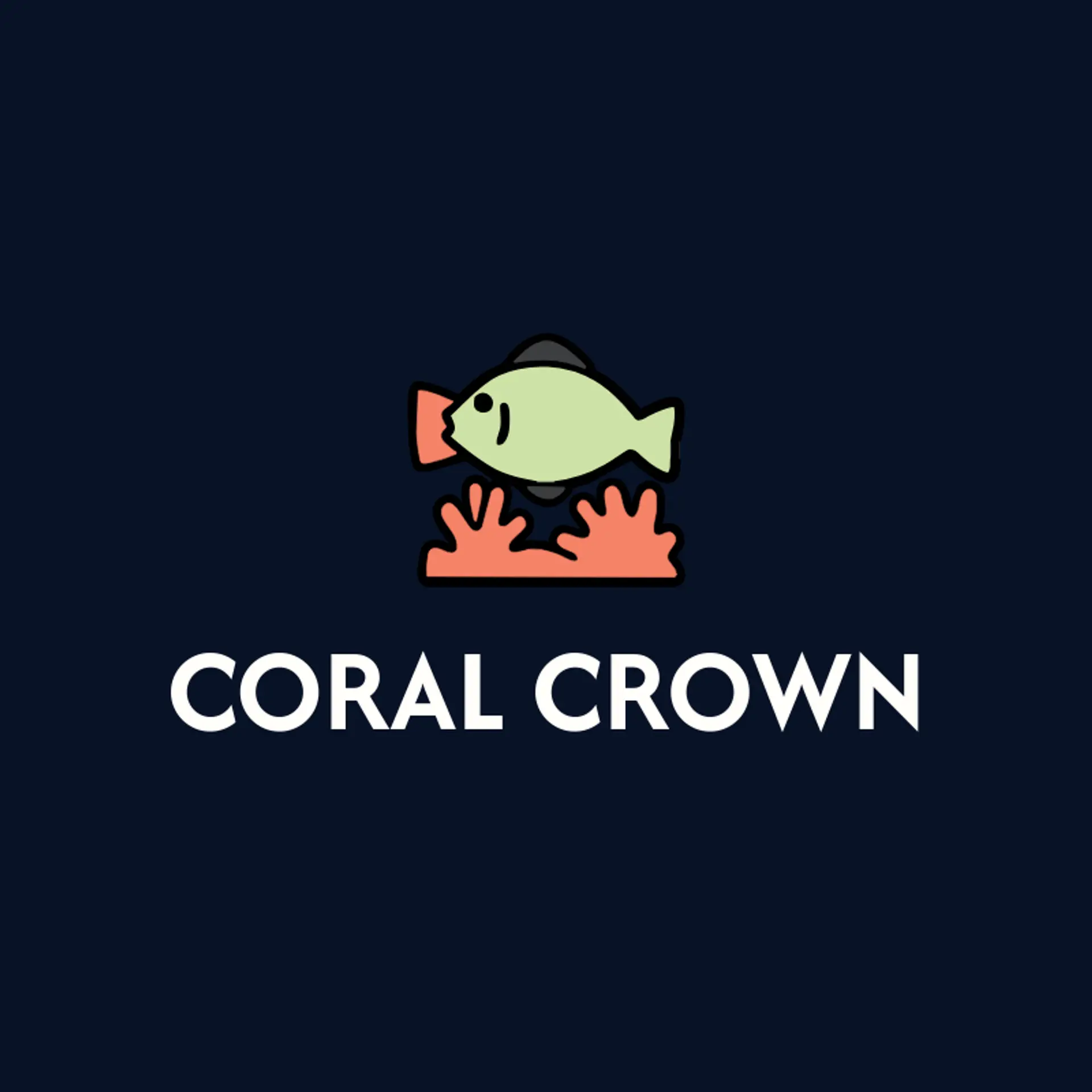 Coral Crown logo for reef