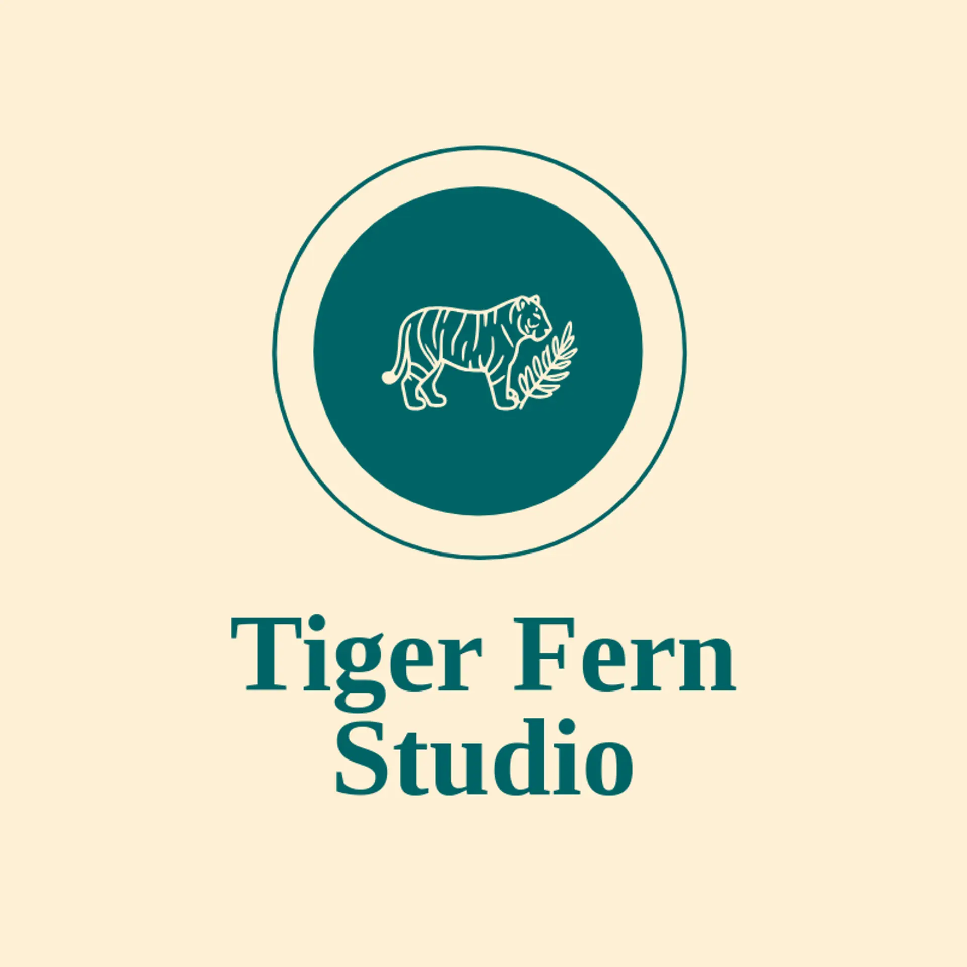 Tiger Fern Studio logo for bengal